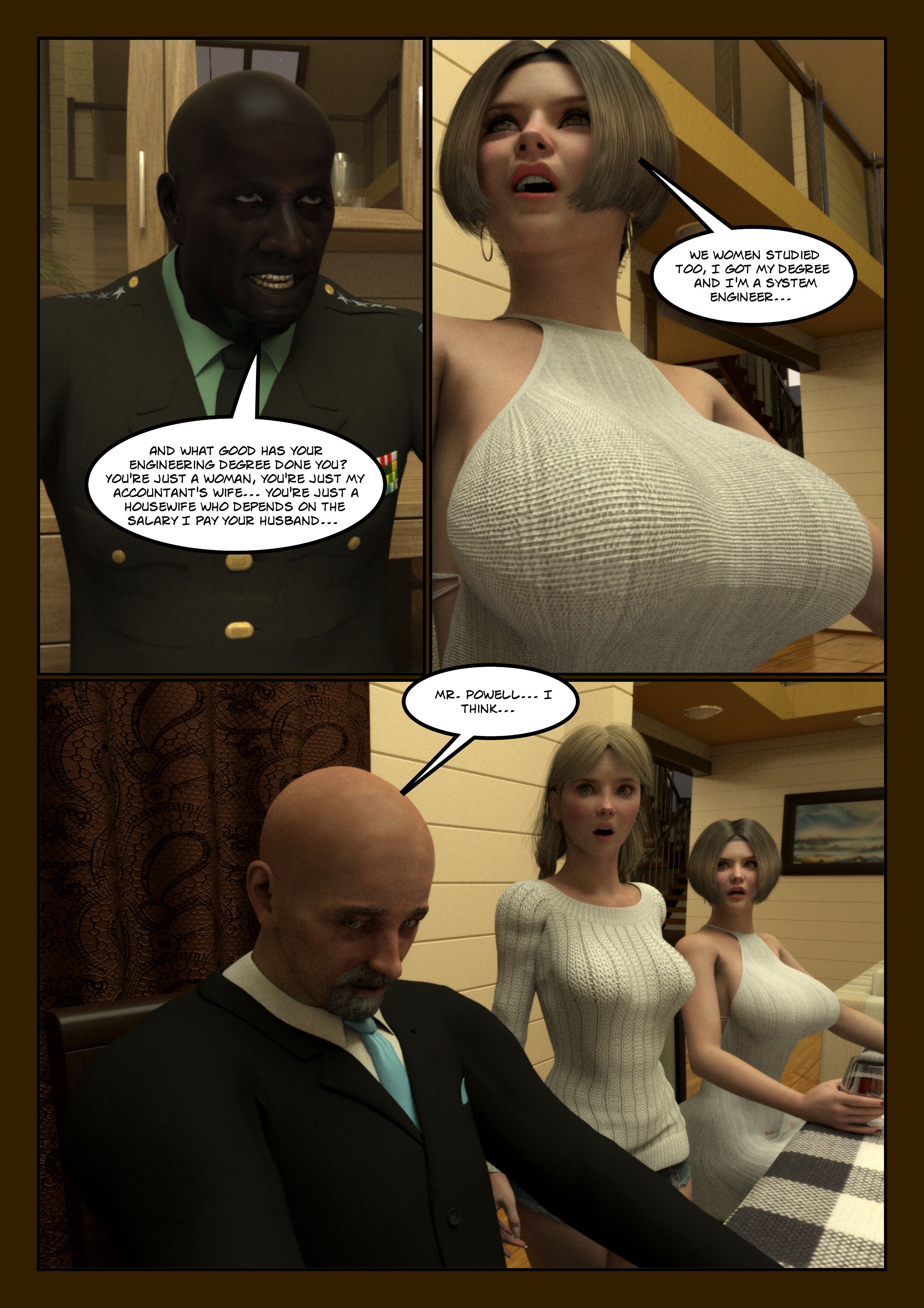 Cuckold In Africa [Moiarte3D] Chapter 7 - Page 14