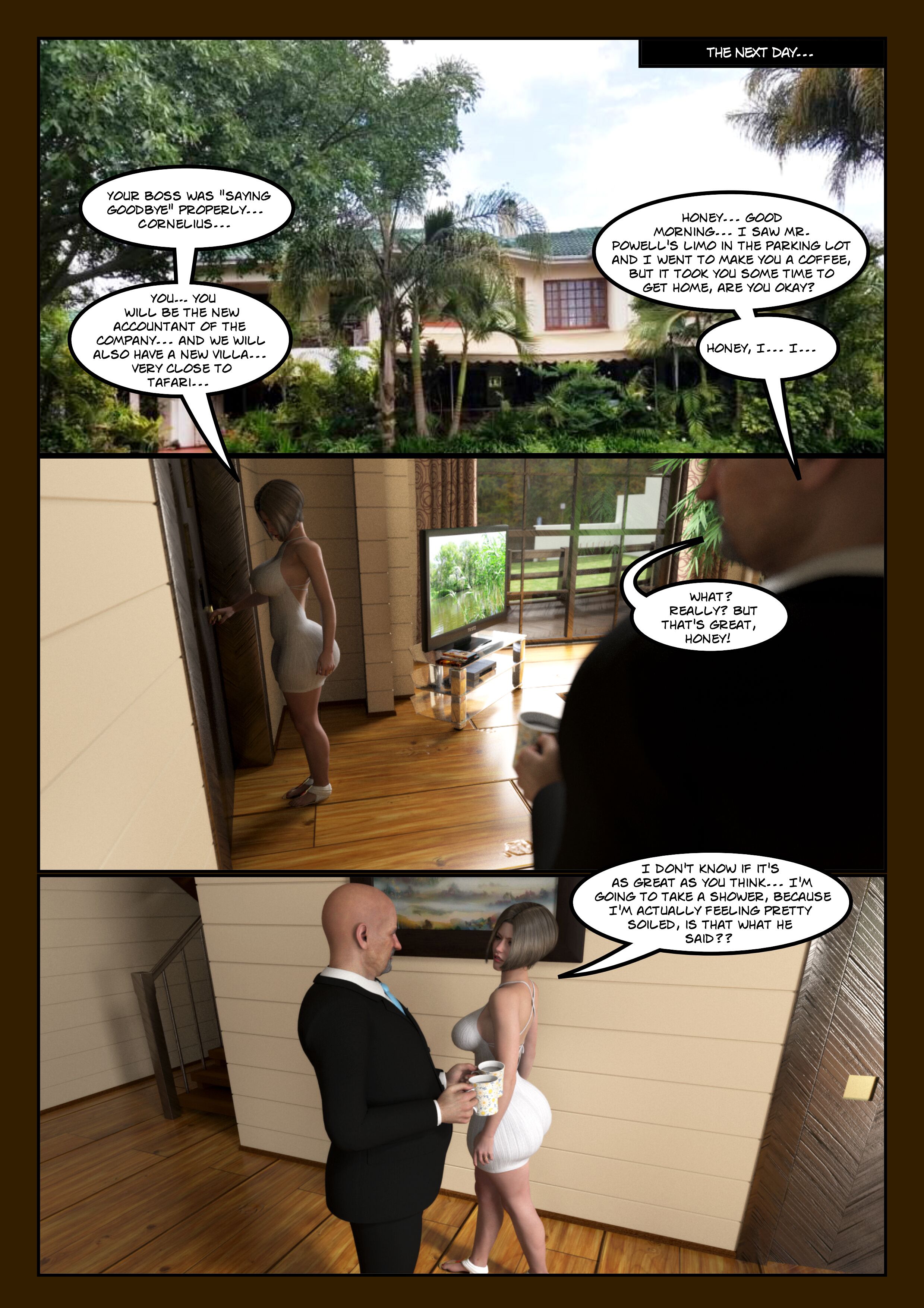 Cuckold In Africa [Moiarte3D] Chapter 7 - Page 26