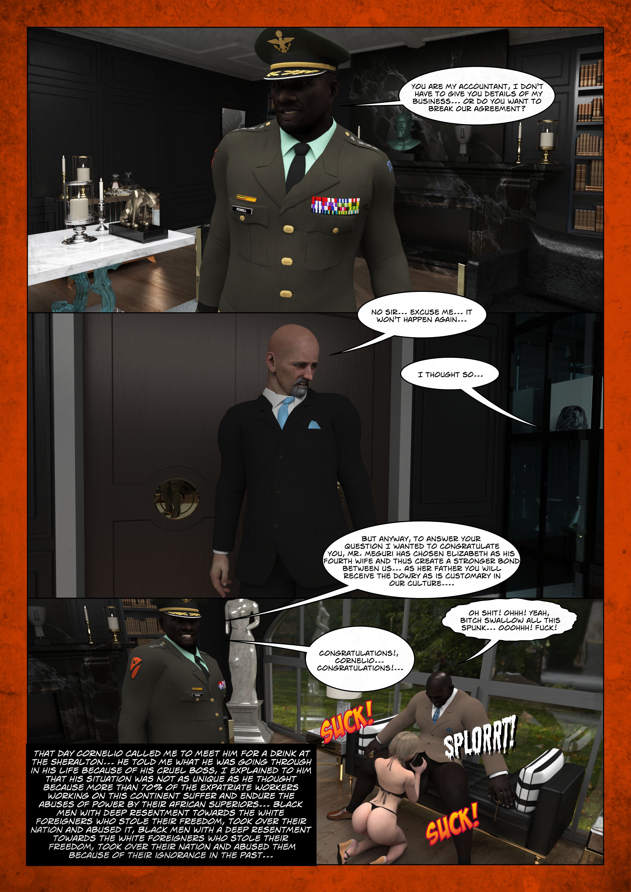 Cuckold In Africa [Moiarte3D] Chapter 9 - Page 25