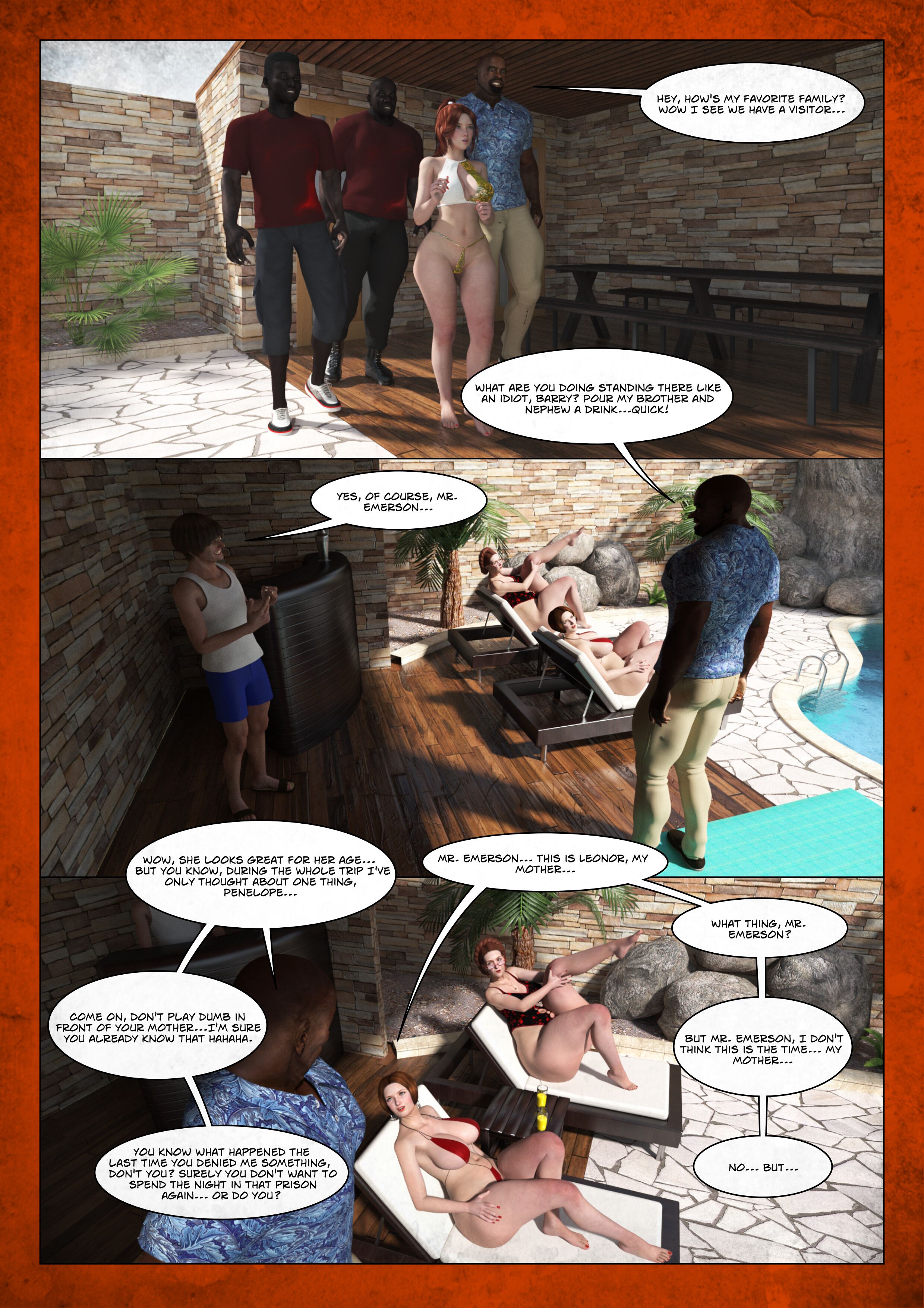 Cuckold In Africa [Moiarte3D] Chapter 9 - Page 5