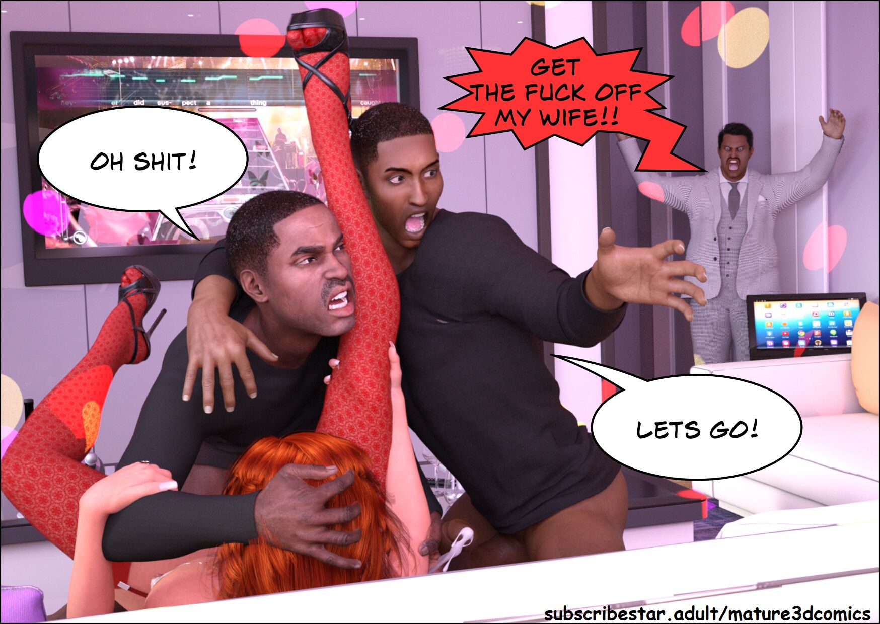 Sexy Game Of Twister [Mature3DComics] Chapter 11 - Page 1