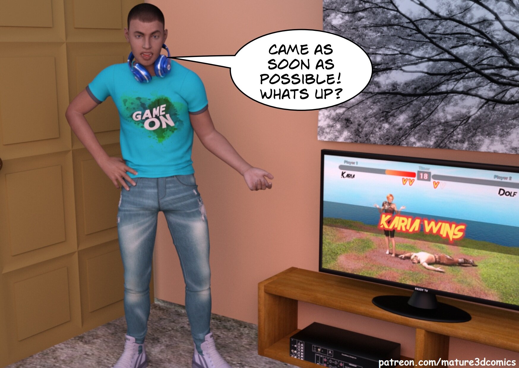 Sexy Game Of Twister [Mature3DComics] Chapter 2 - Page 3
