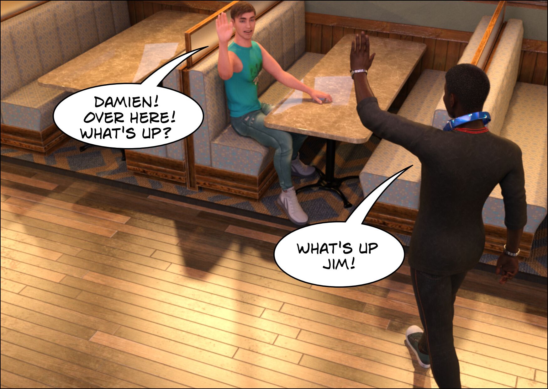 Sexy Game Of Twister [Mature3DComics] Chapter 6 - Page 1