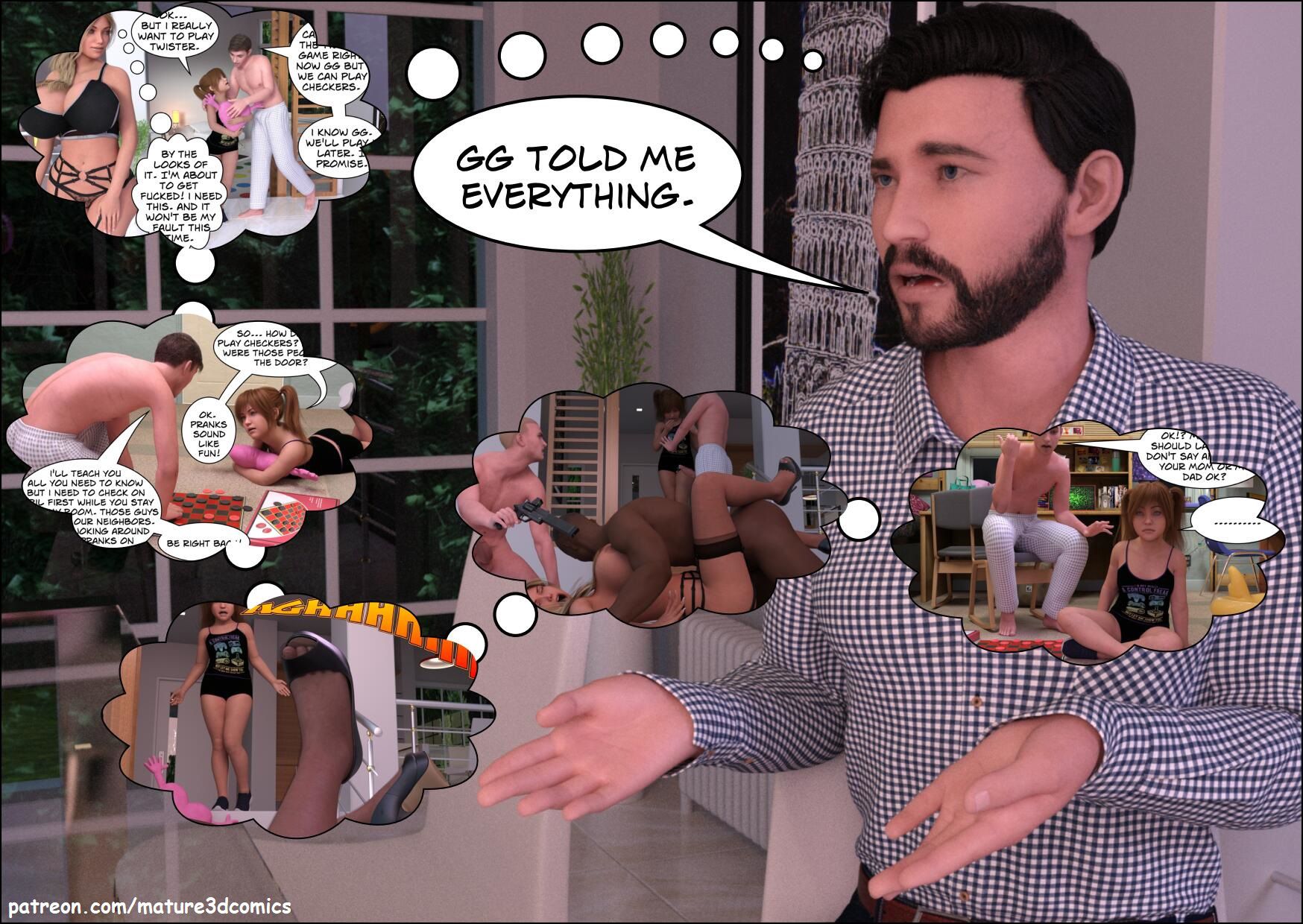 Sexy Game Of Twister [Mature3DComics] Chapter 9 - Page 4