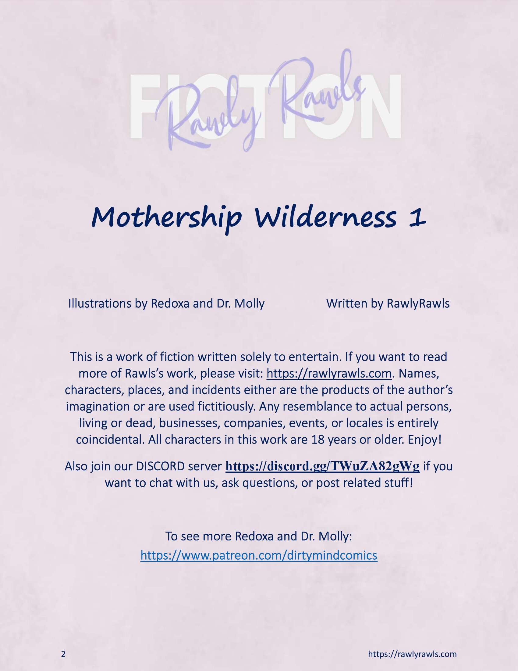 Mothership Wilderness [Redoxa , RawlyRawls] Chapter 1 - Page 2