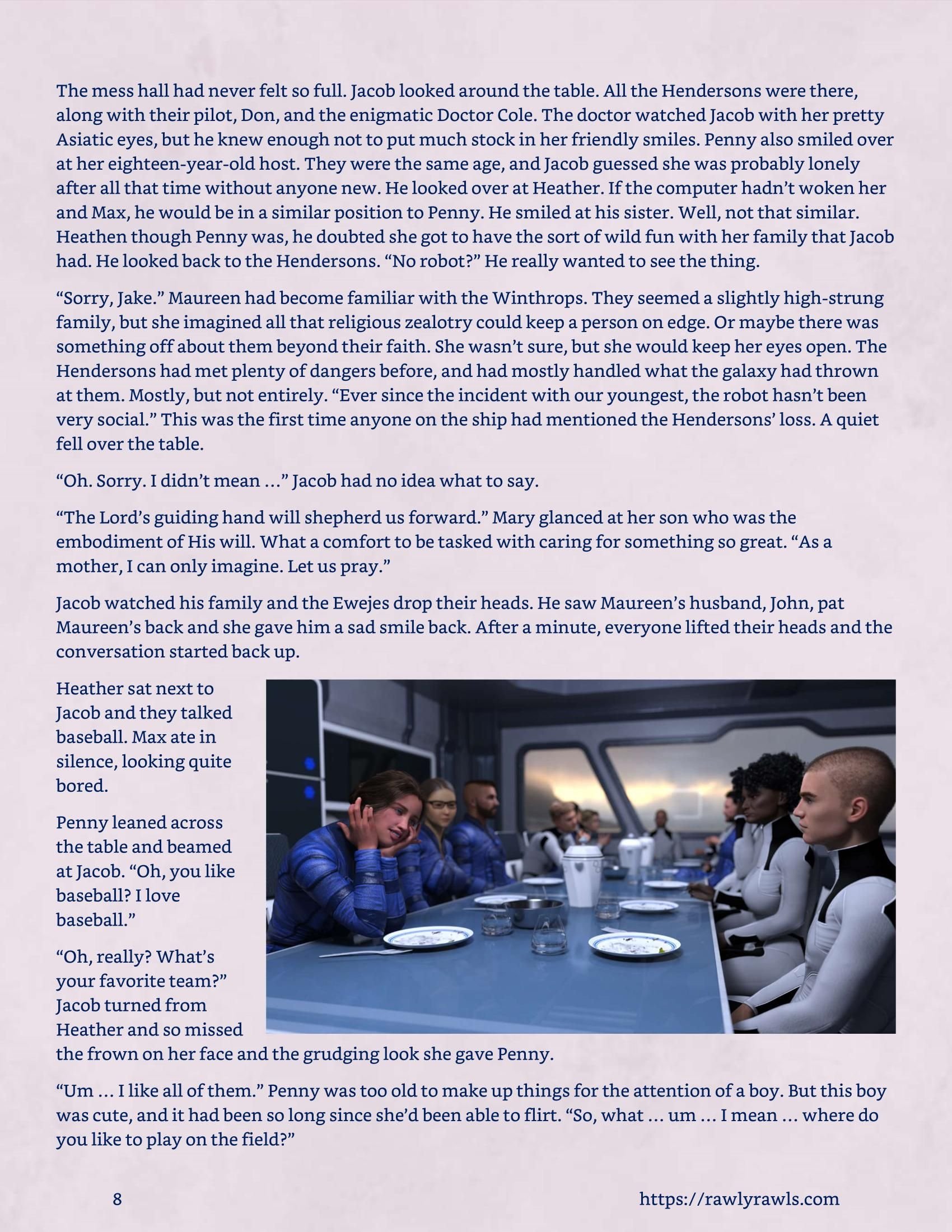 Mothership Wilderness [Redoxa , RawlyRawls] Chapter 11 - Page 8