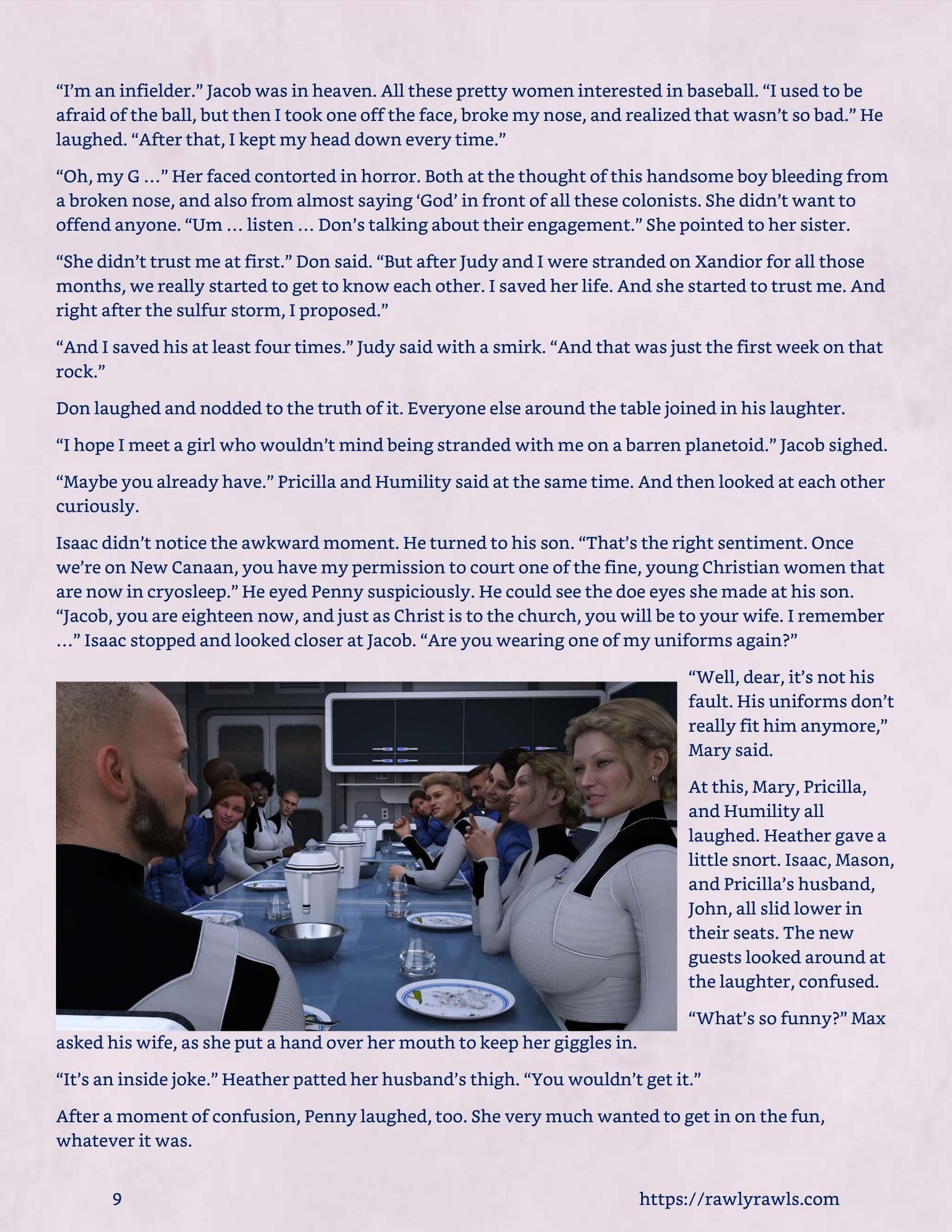 Mothership Wilderness [Redoxa , RawlyRawls] Chapter 11 - Page 9