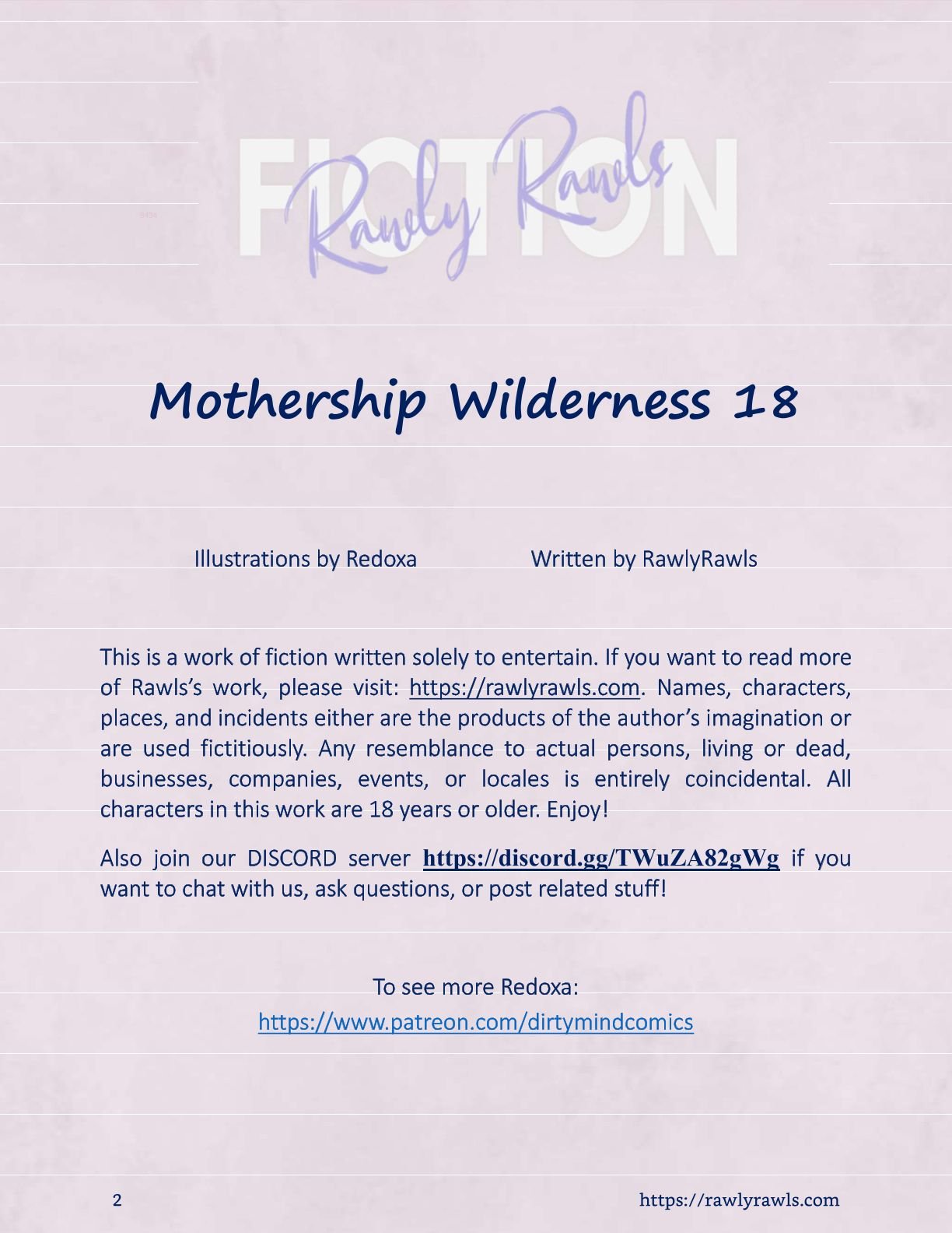 Mothership Wilderness [Redoxa , RawlyRawls] Chapter 18 - Page 2