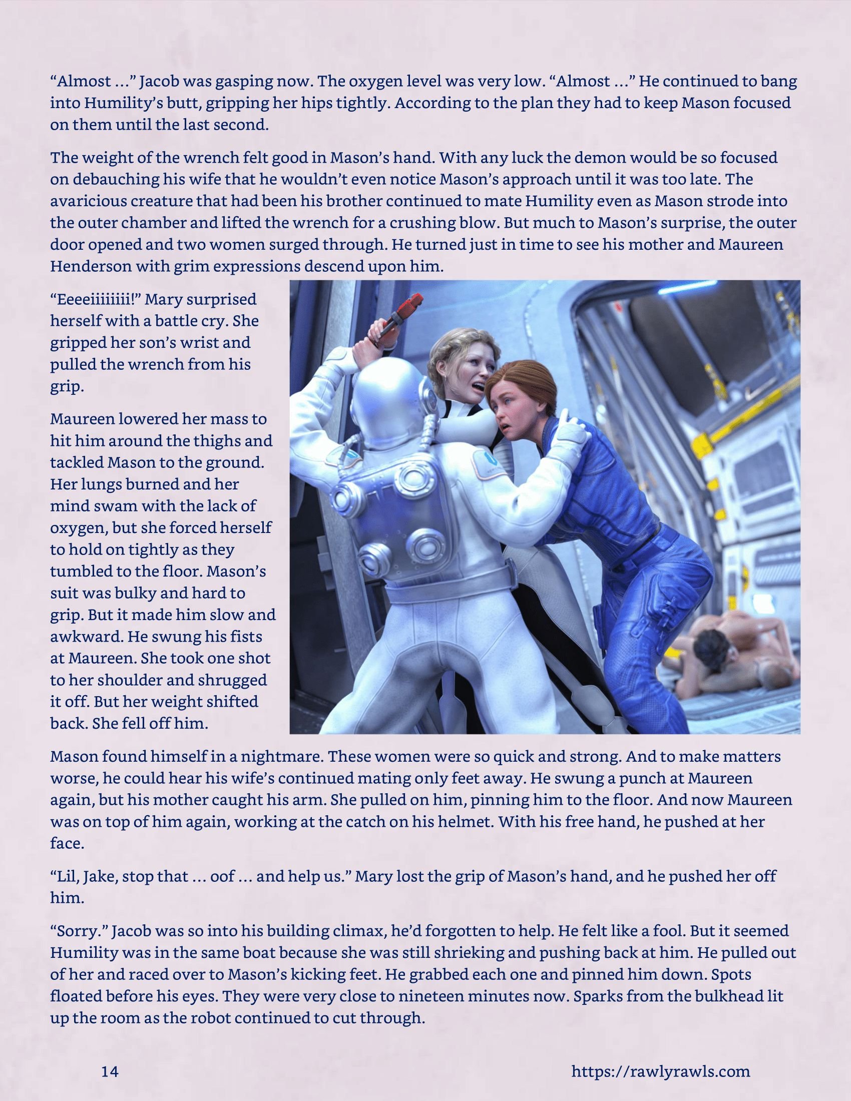 Mothership Wilderness [Redoxa , RawlyRawls] Chapter 19 - Page 14