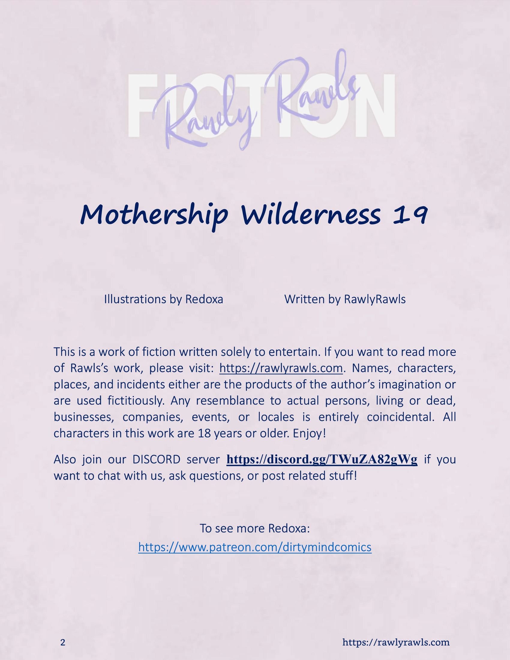 Mothership Wilderness [Redoxa , RawlyRawls] Chapter 19 - Page 2