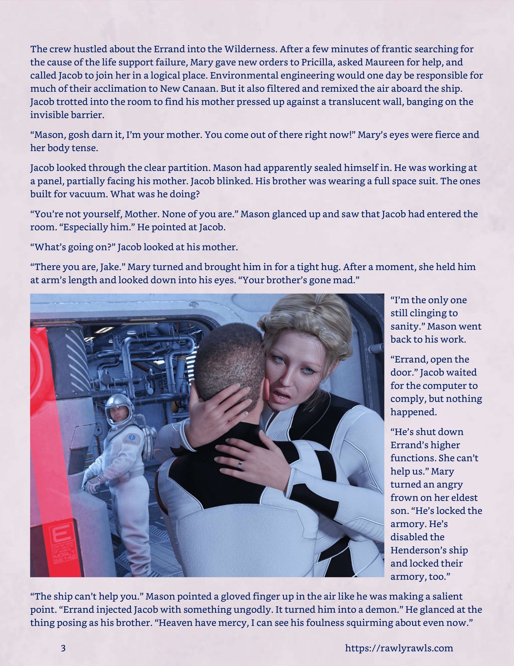 Mothership Wilderness [Redoxa , RawlyRawls] Chapter 19 - Page 3