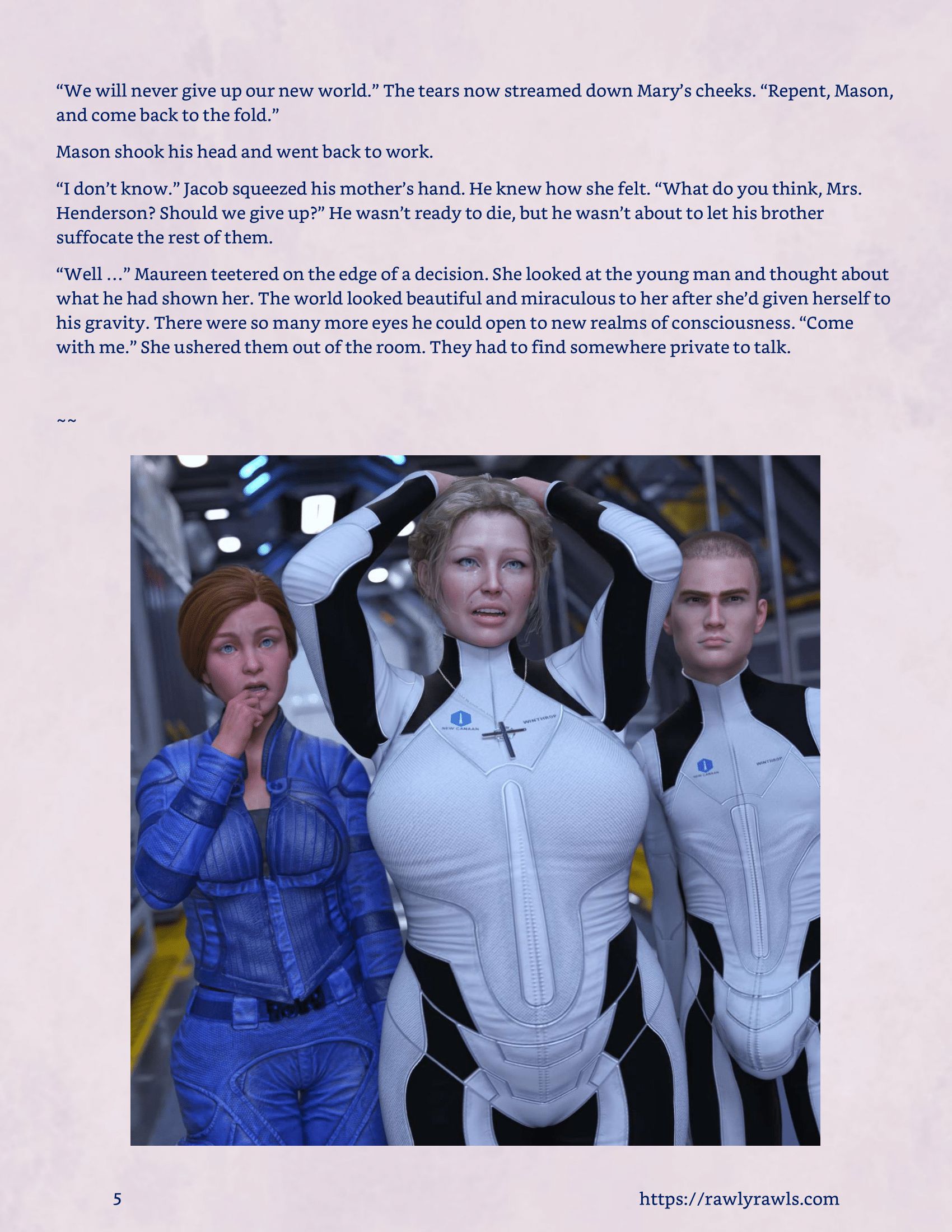 Mothership Wilderness [Redoxa , RawlyRawls] Chapter 19 - Page 5