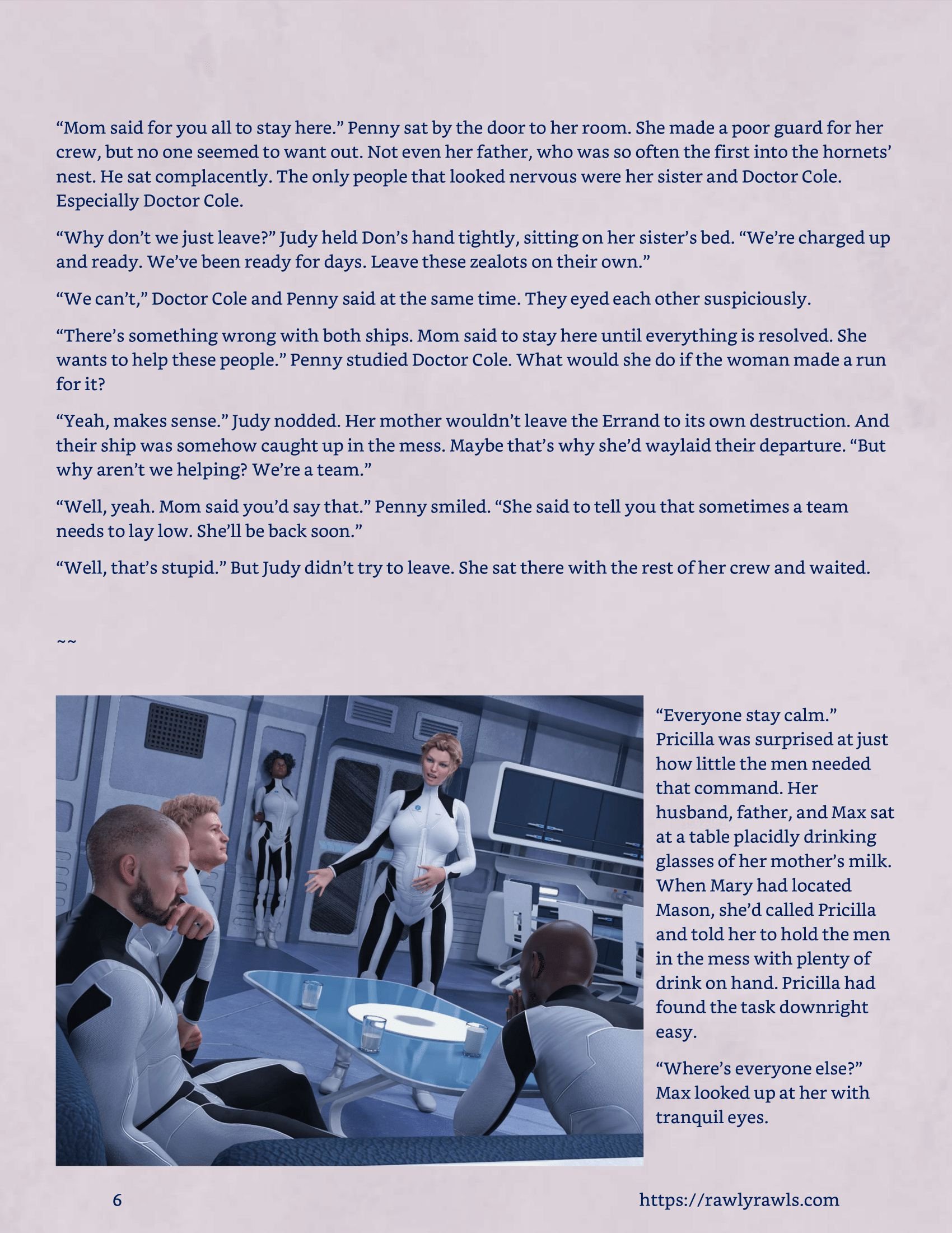 Mothership Wilderness [Redoxa , RawlyRawls] Chapter 19 - Page 6