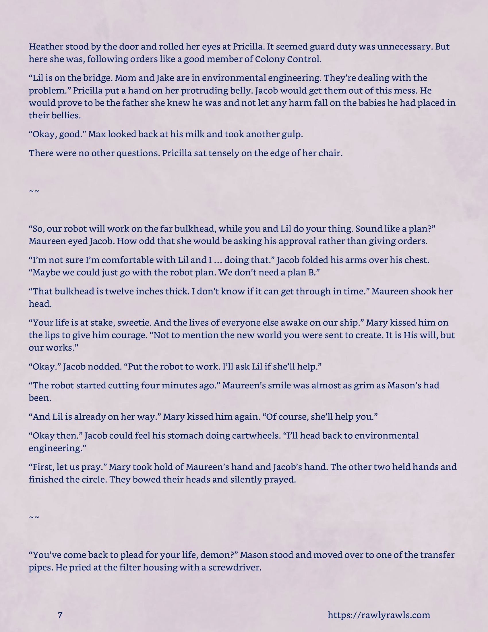 Mothership Wilderness [Redoxa , RawlyRawls] Chapter 19 - Page 7