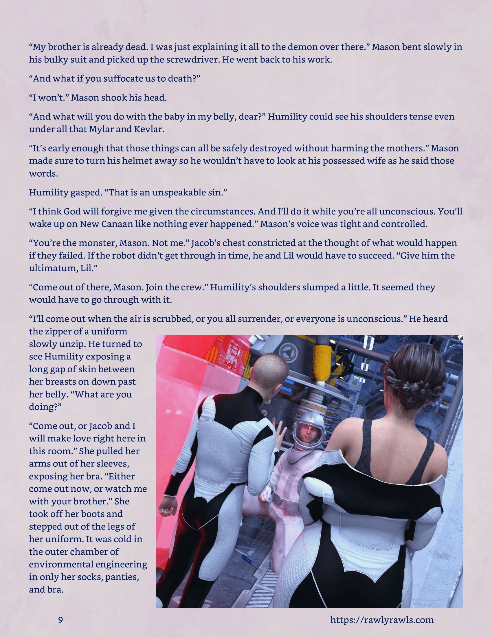 Mothership Wilderness [Redoxa , RawlyRawls] Chapter 19 - Page 9