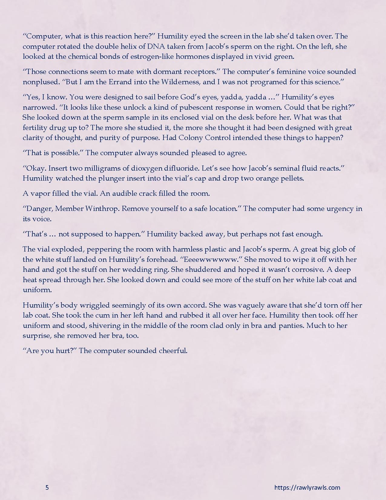 Mothership Wilderness [Redoxa , RawlyRawls] Chapter 5 - Page 5