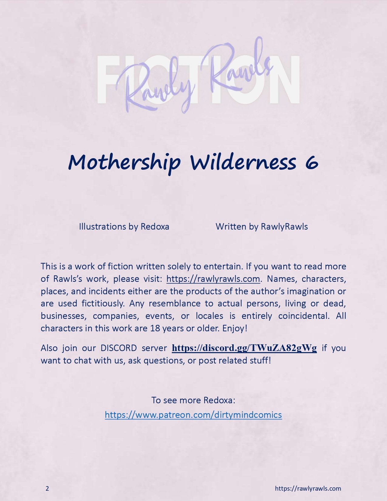 Mothership Wilderness [Redoxa , RawlyRawls] Chapter 6 - Page 2