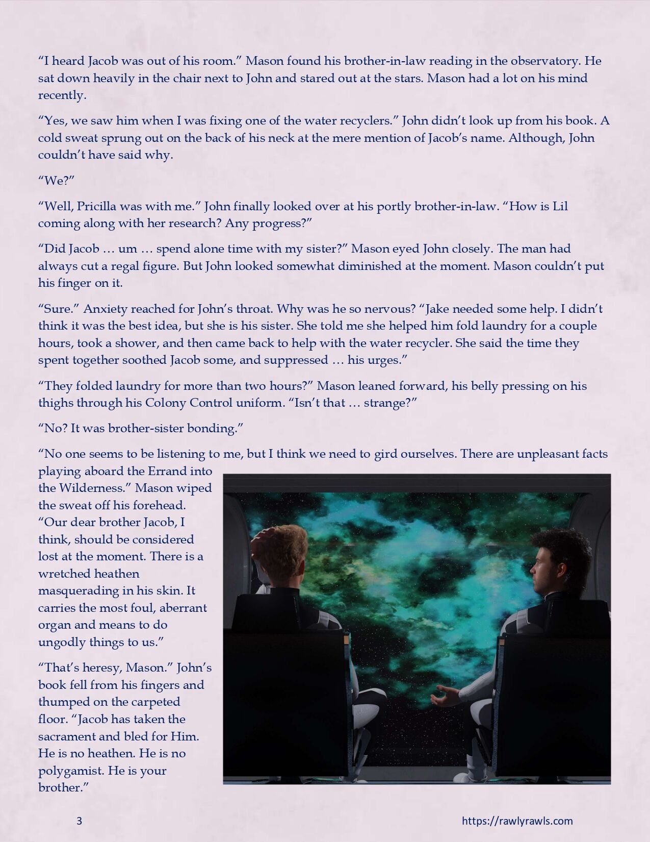 Mothership Wilderness [Redoxa , RawlyRawls] Chapter 6 - Page 3