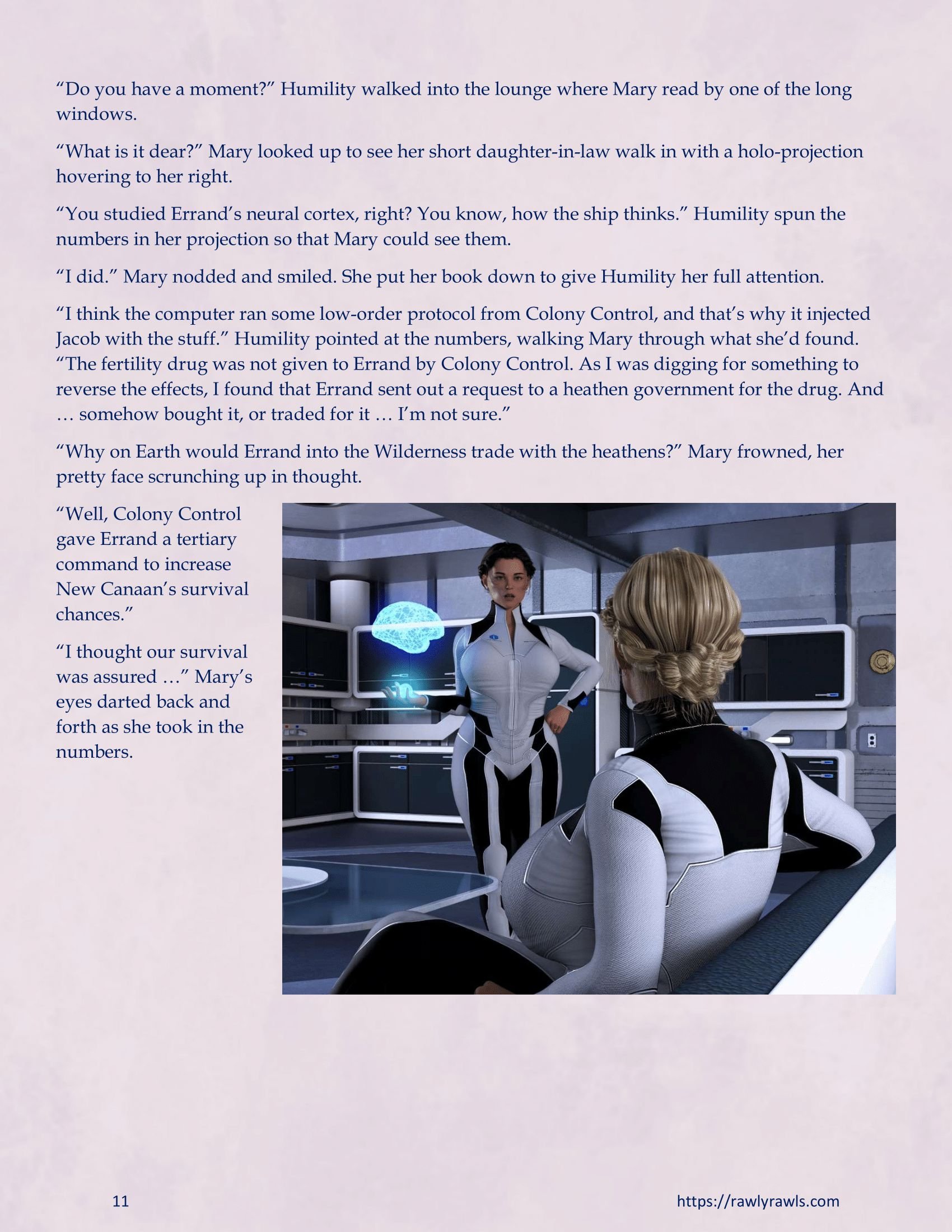 Mothership Wilderness [Redoxa , RawlyRawls] Chapter 7 - Page 11
