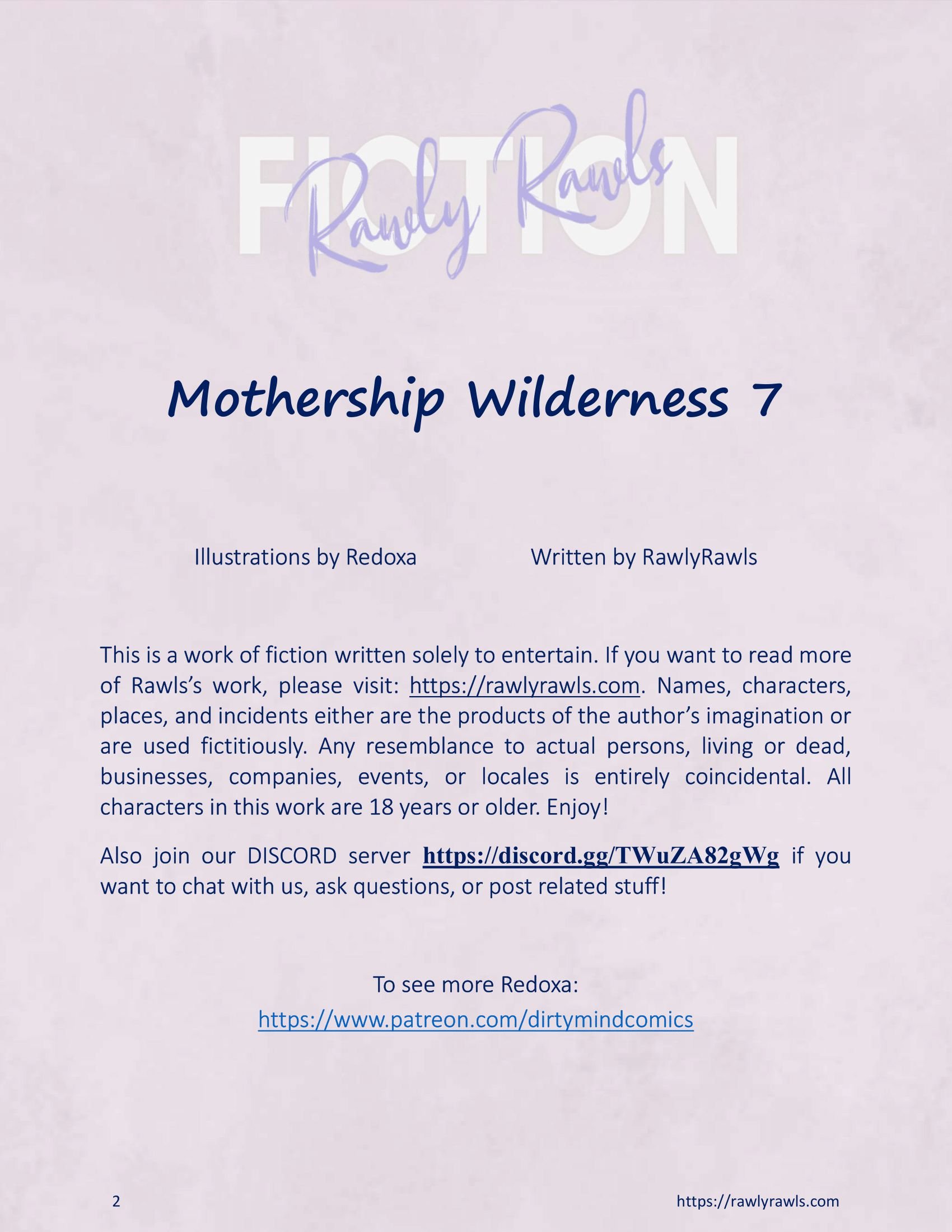 Mothership Wilderness [Redoxa , RawlyRawls] Chapter 7 - Page 2