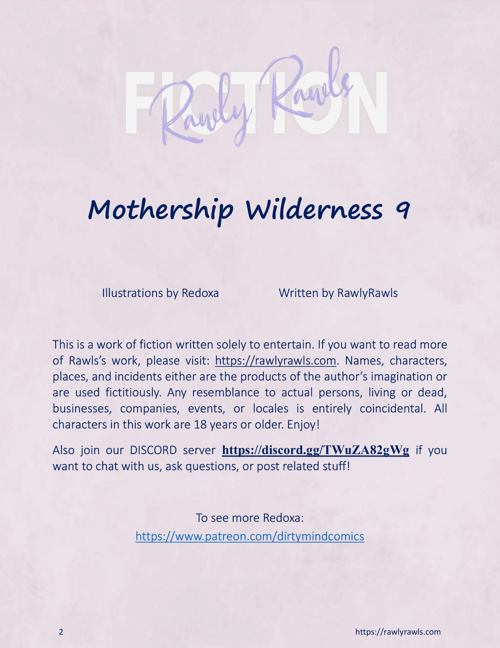 Mothership Wilderness [Redoxa , RawlyRawls] Chapter 9 - Page 2
