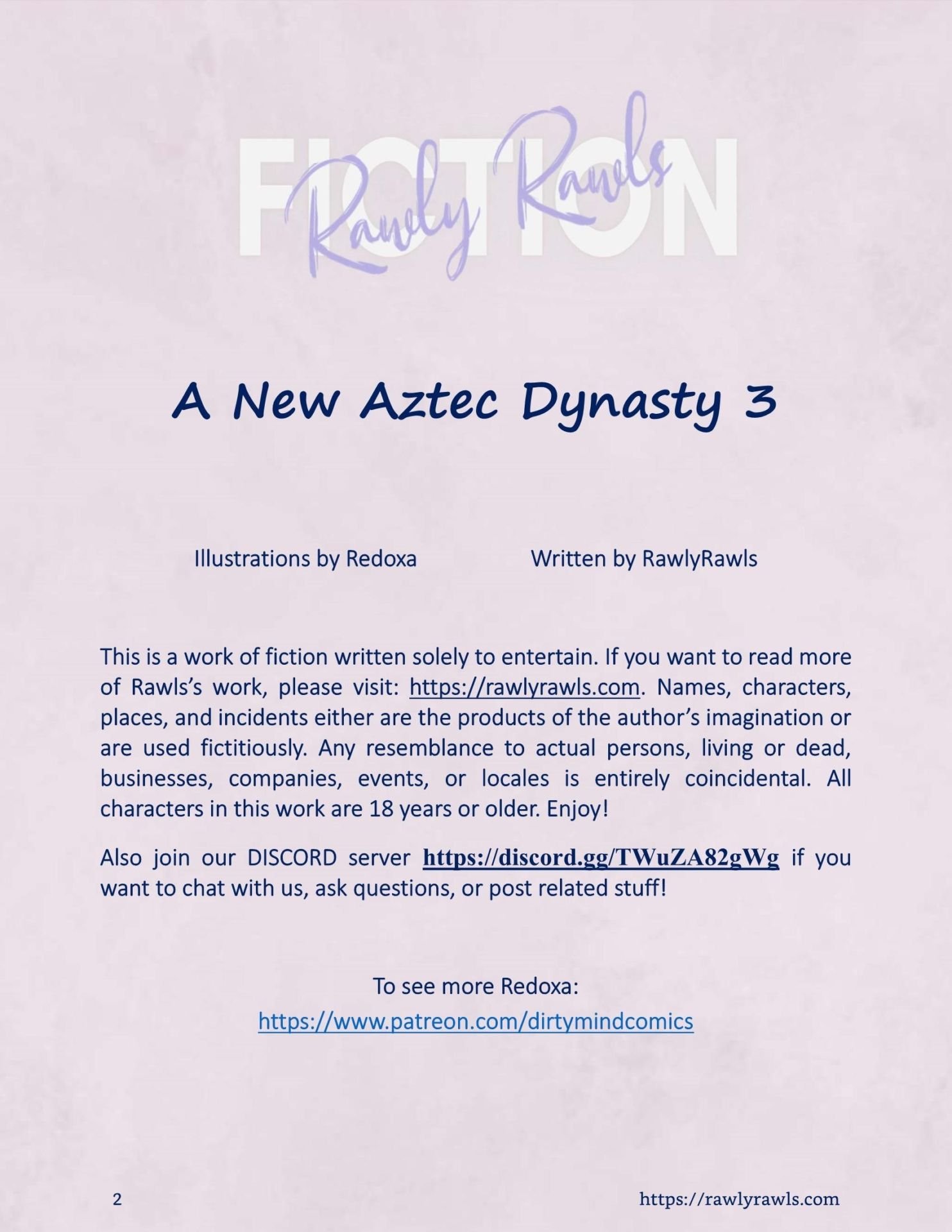 A New Aztec Dynasty [Redoxa , RawlyRawls] Chapter 3 - Page 2
