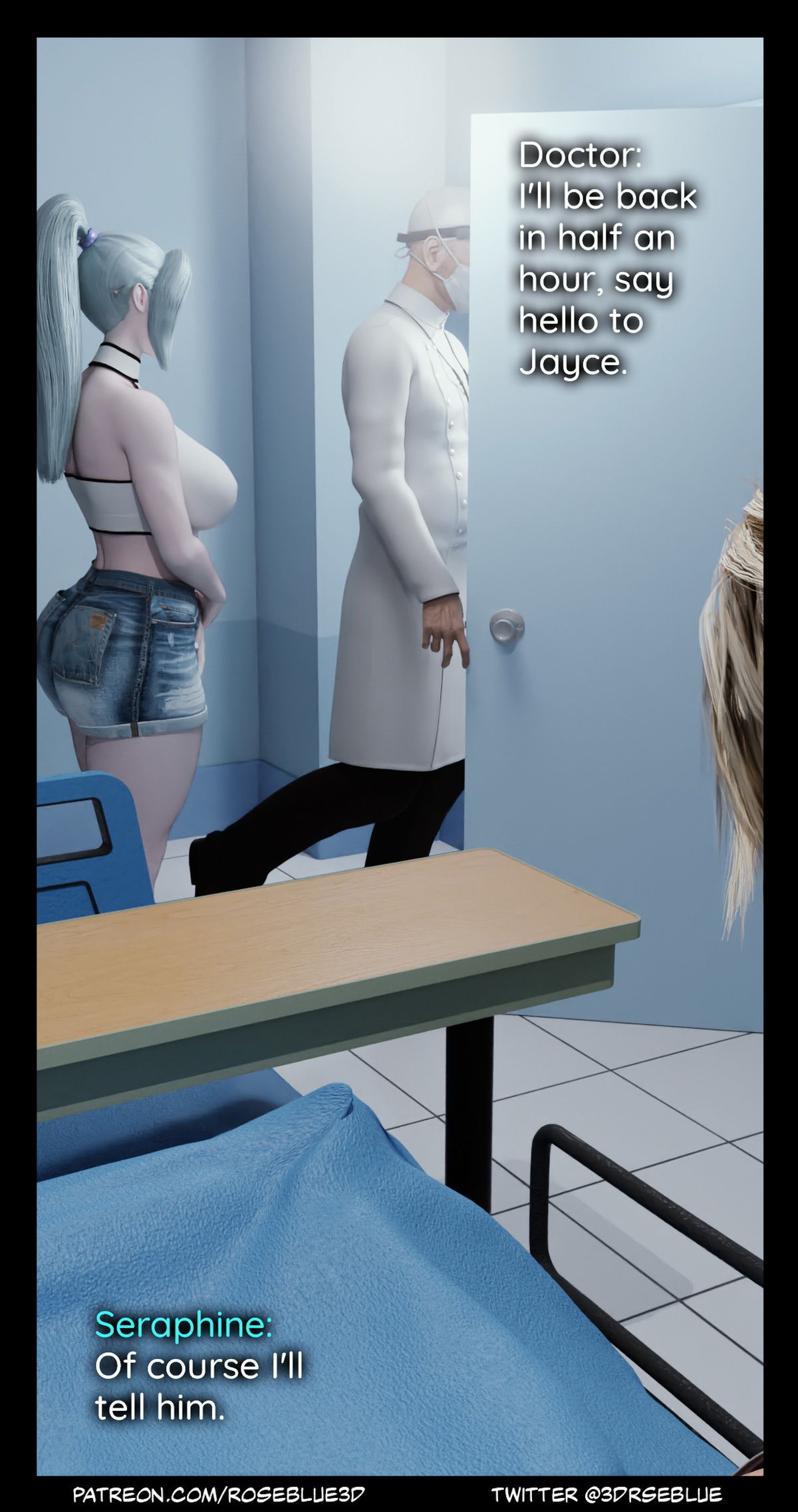 Seraphine Forbidden Love [Rose Blue 3D] Seraphine Forbidden Love - Chapter 2 - Page 4
