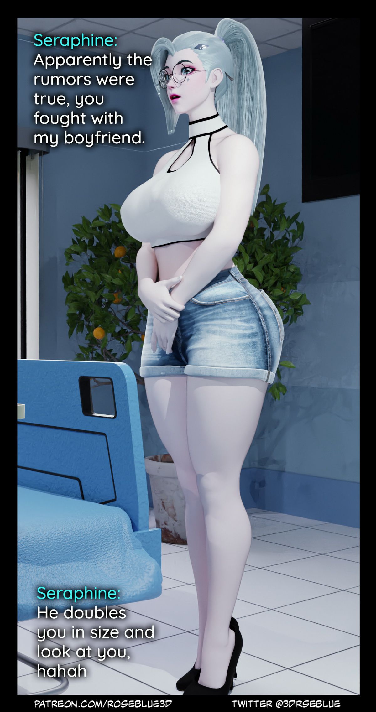 Seraphine Forbidden Love [Rose Blue 3D] Seraphine Forbidden Love - Chapter 2 - Page 5