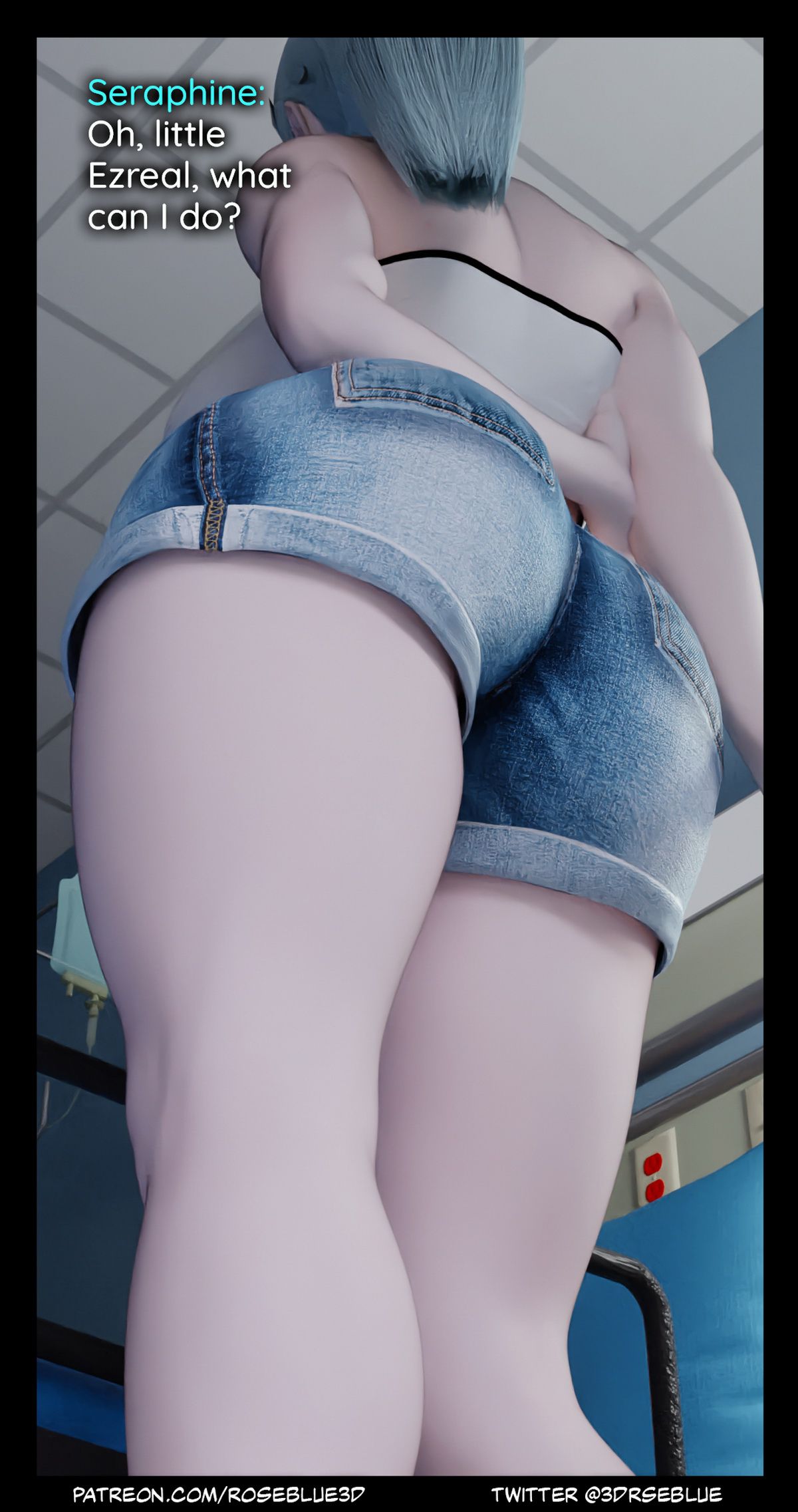 Seraphine Forbidden Love [Rose Blue 3D] Seraphine Forbidden Love - Chapter 2 - Page 8