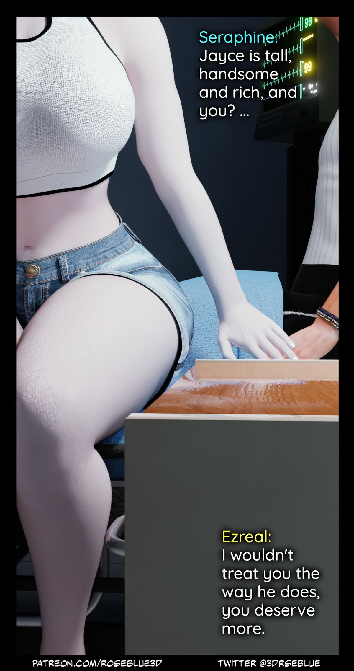 Seraphine Forbidden Love [Rose Blue 3D] Seraphine Forbidden Love - Chapter 2 - Page 9