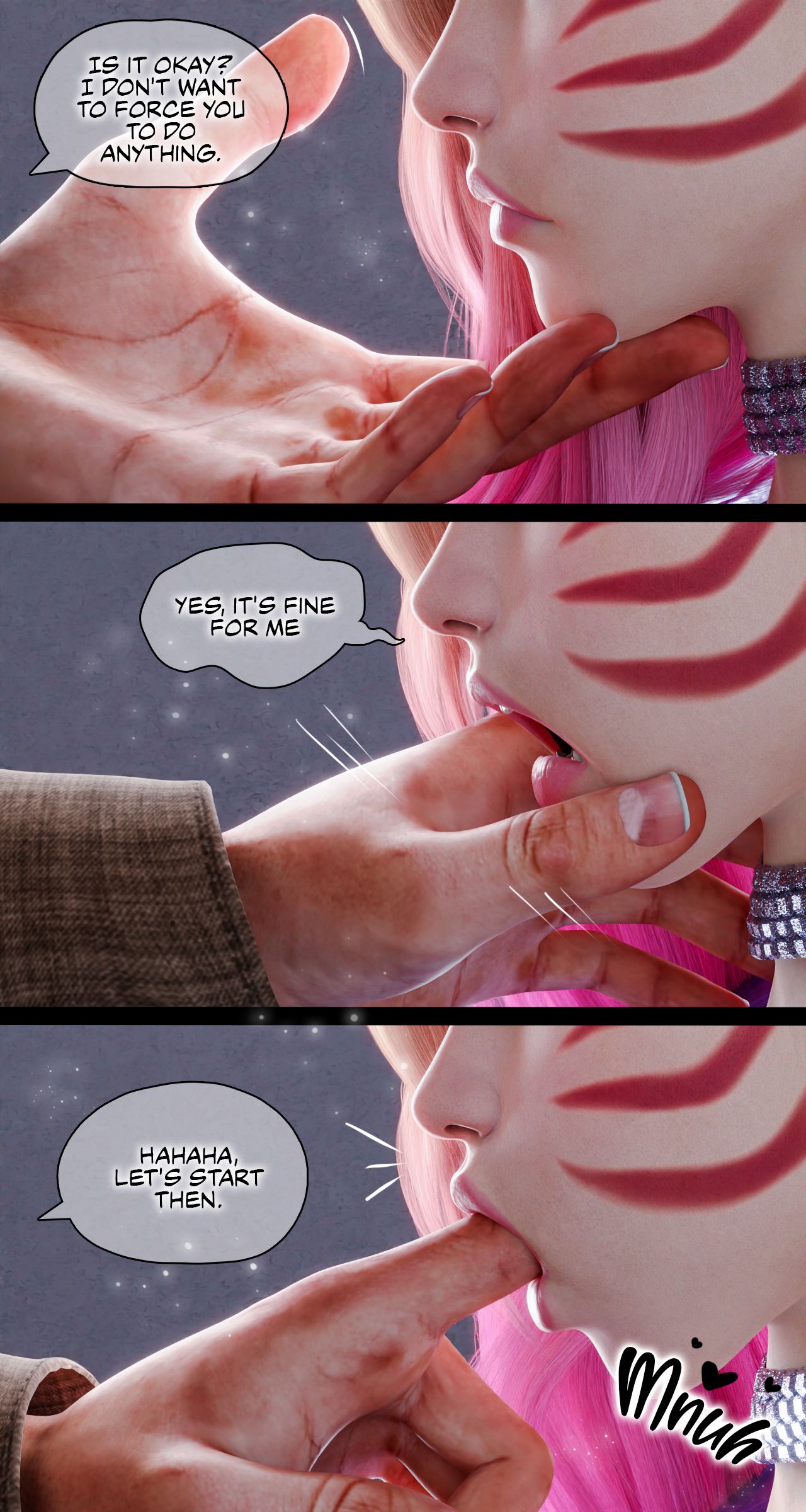 Seraphine Forbidden Love [Rose Blue 3D] Ahri Power Of Love - Chapter 3 - Page 18