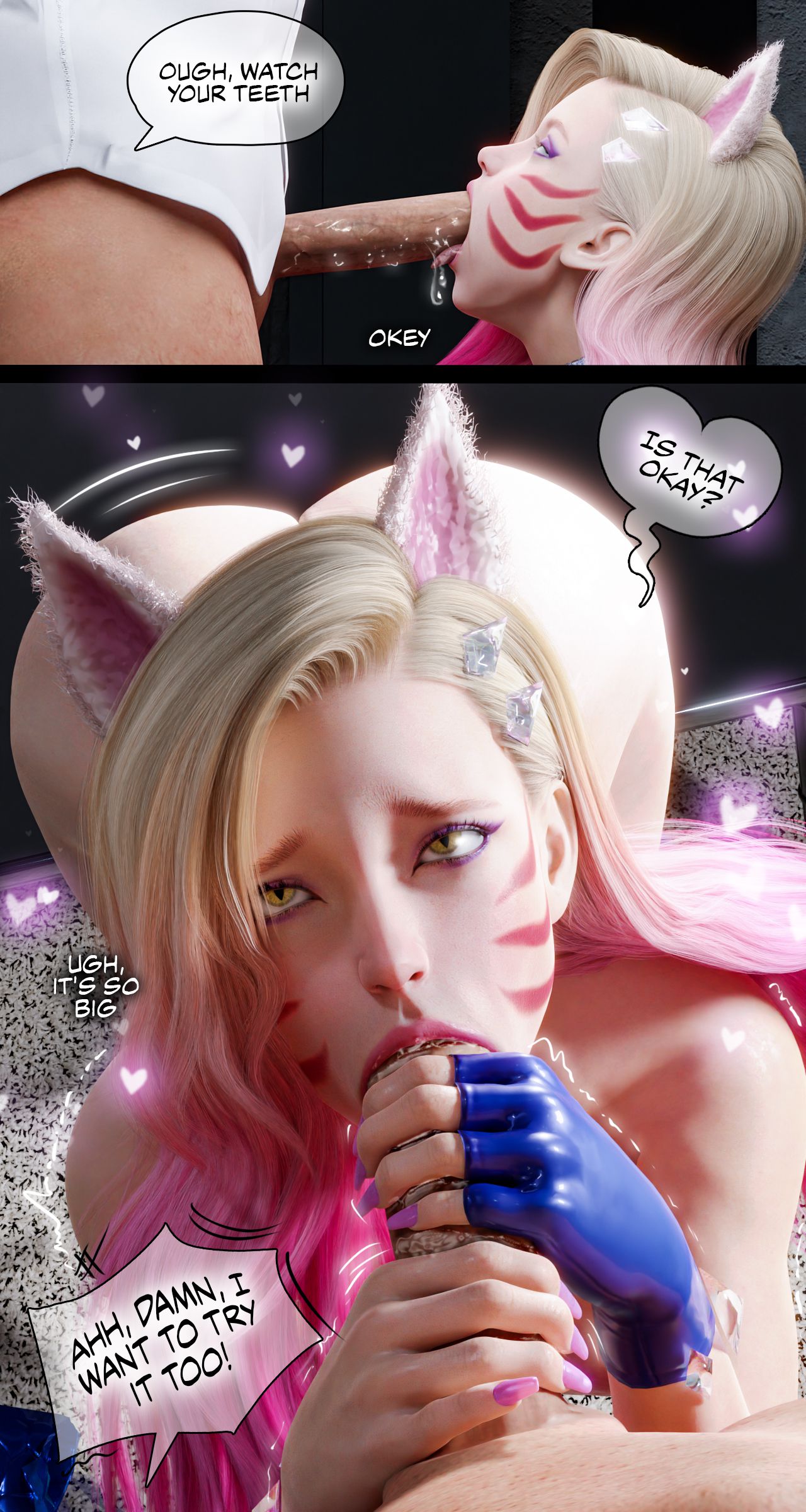 Seraphine Forbidden Love [Rose Blue 3D] Ahri Power Of Love - Chapter 3 - Page 30