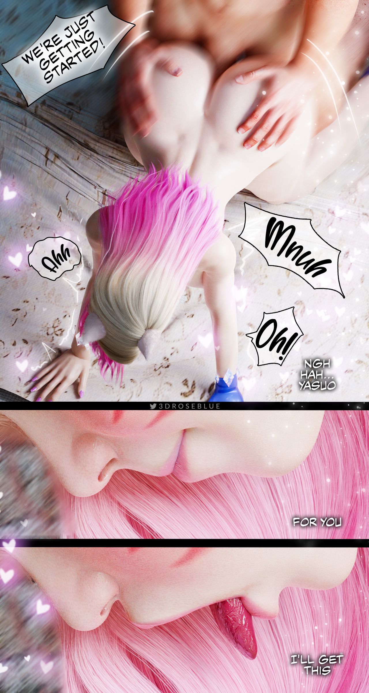 Seraphine Forbidden Love [Rose Blue 3D] Ahri Power Of Love - Chapter 3 - Page 47