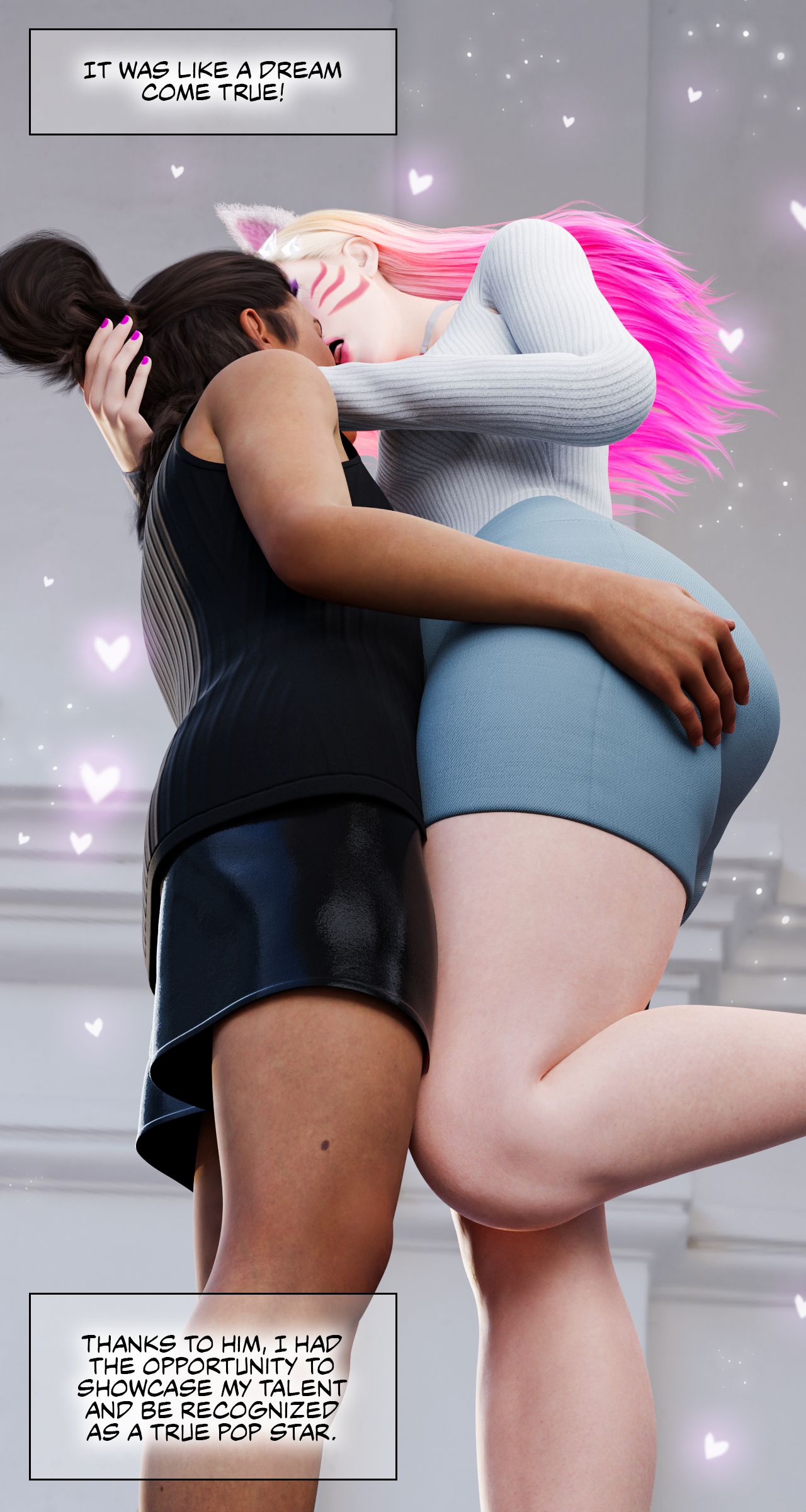 Seraphine Forbidden Love [Rose Blue 3D] Ahri Power Of Love - Chapter 3 - Page 5