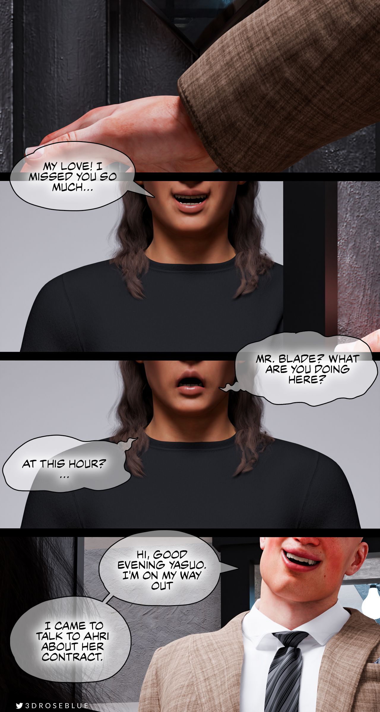 Seraphine Forbidden Love [Rose Blue 3D] Ahri Power Of Love - Chapter 3 - Page 62
