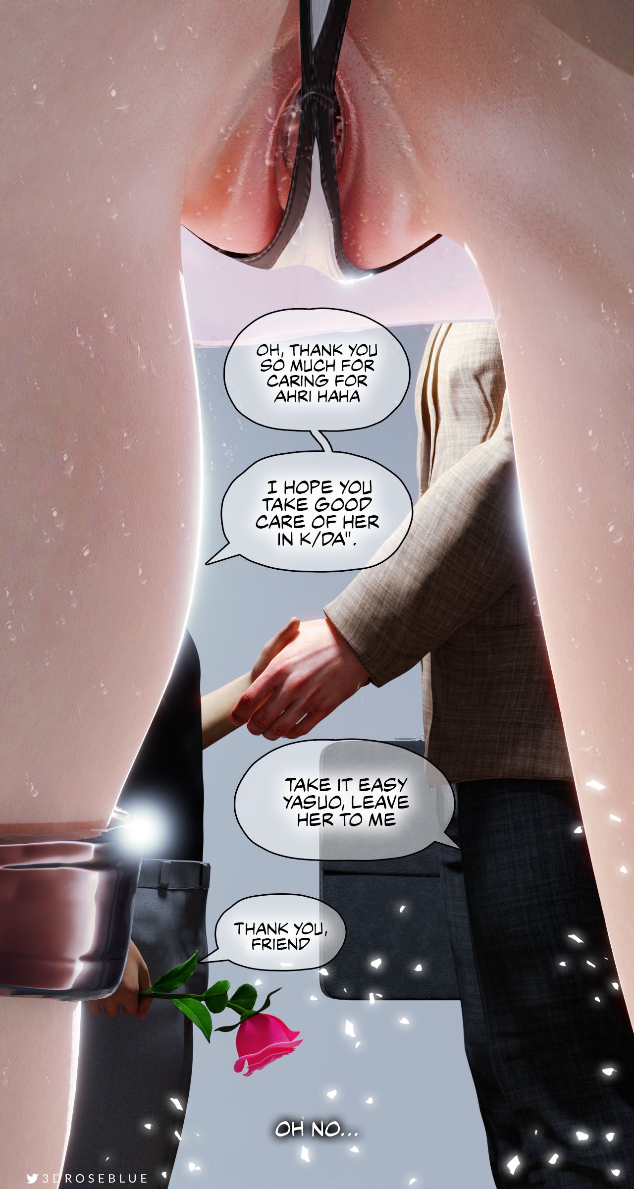 Seraphine Forbidden Love [Rose Blue 3D] Ahri Power Of Love - Chapter 3 - Page 64