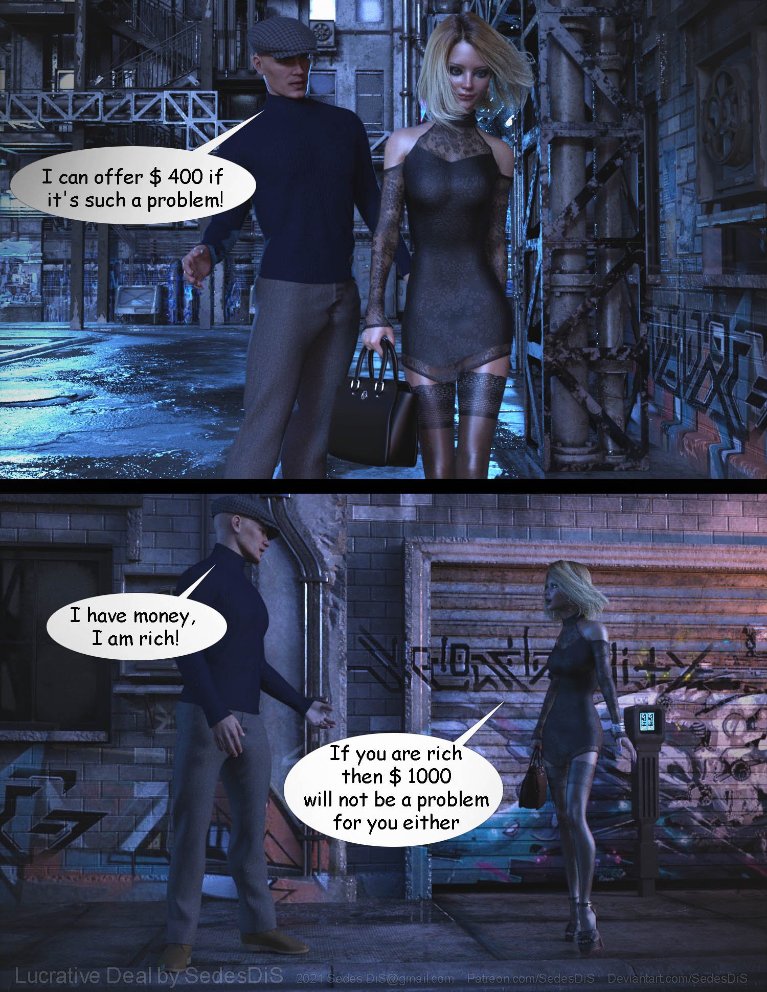 Lucrative Deal [SedesDiS] Chapter 1 - Page 10