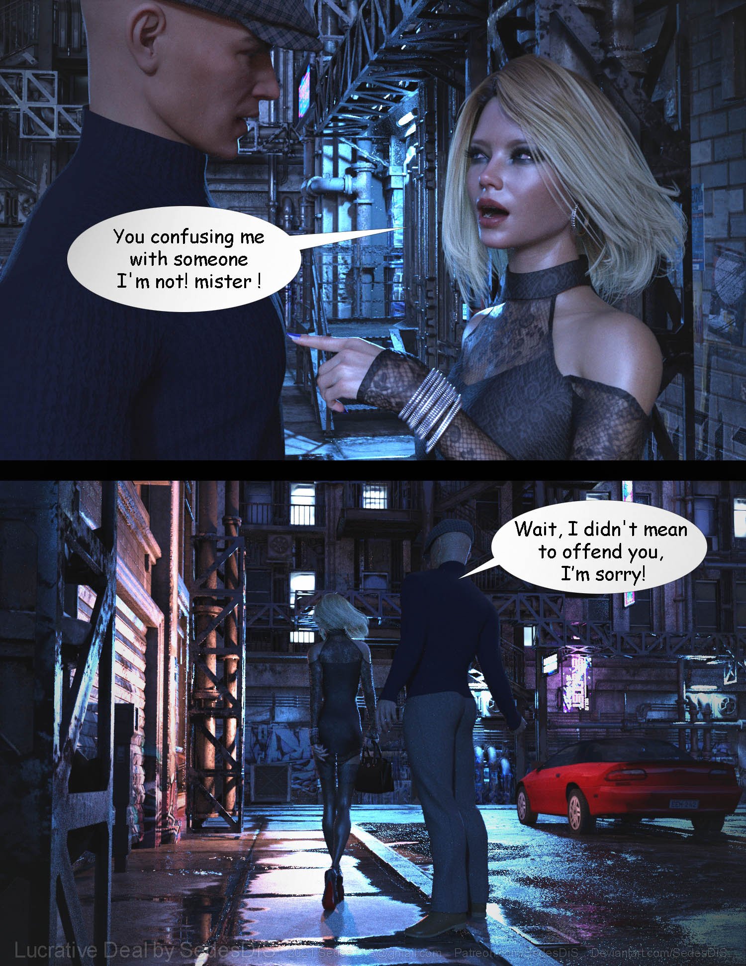 Lucrative Deal [SedesDiS] Chapter 1 - Page 9