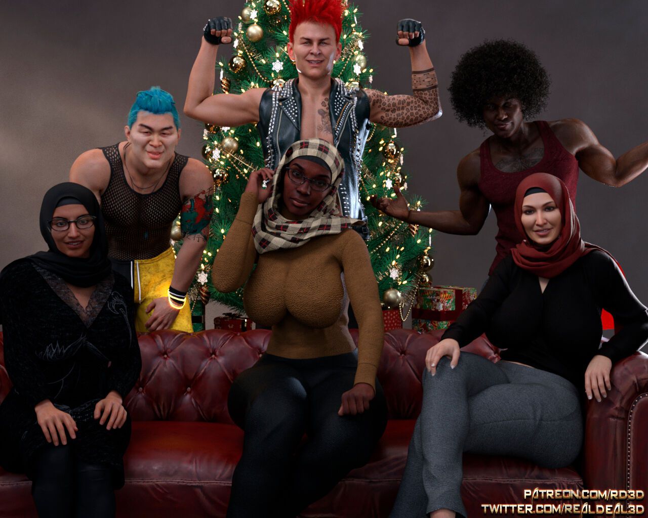 Lust Predators [Real-Deal 3D] Merry Christmas and Happy New Year - Page 3