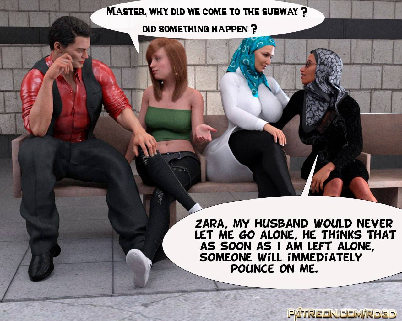 Lust Predators [Real-Deal 3D] Chapter 3 - Page 2
