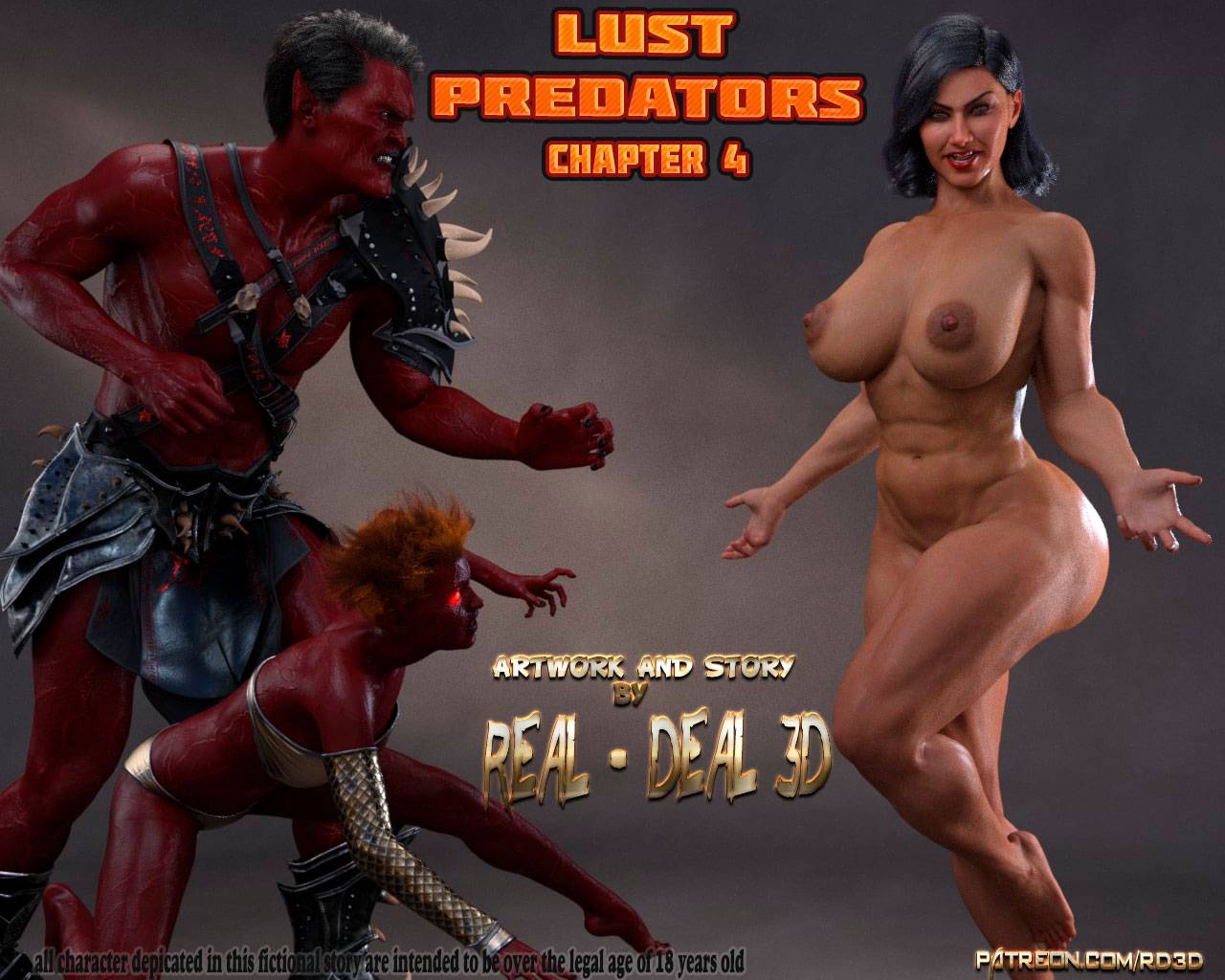 Lust Predators [Real-Deal 3D] Chapter 4 - Page 1
