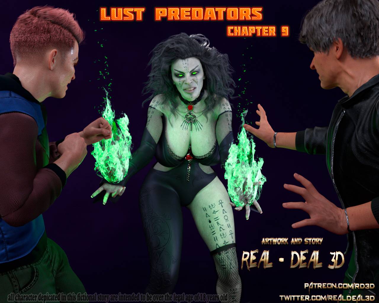 Lust Predators [Real-Deal 3D] Chapter 9 - Page 1