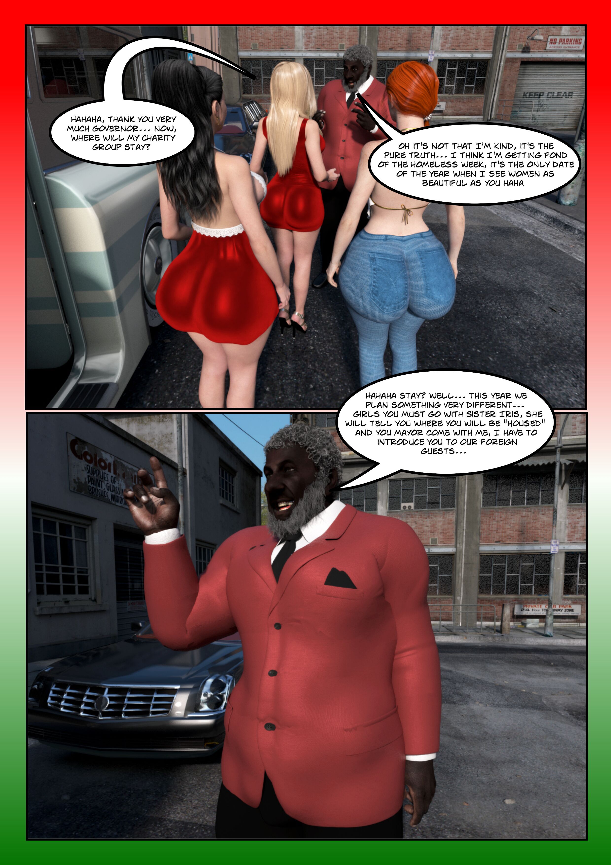 Extra Charity [Moiarte3D] Christmas Interracial Special - Chapter 4 - Page 15