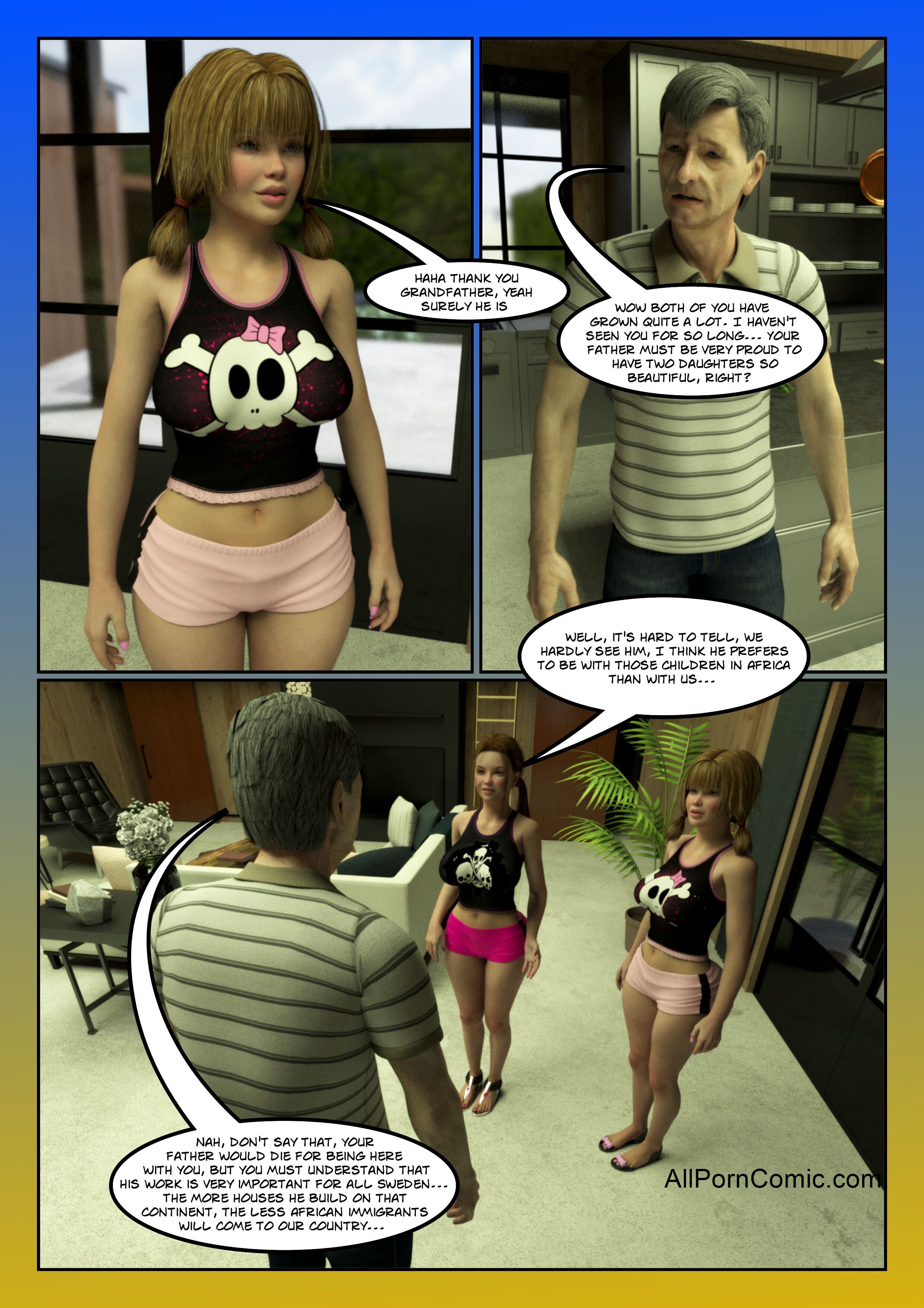 Lonely Swedish Wife [Moiarte3D] Chapter 3 - Page 2