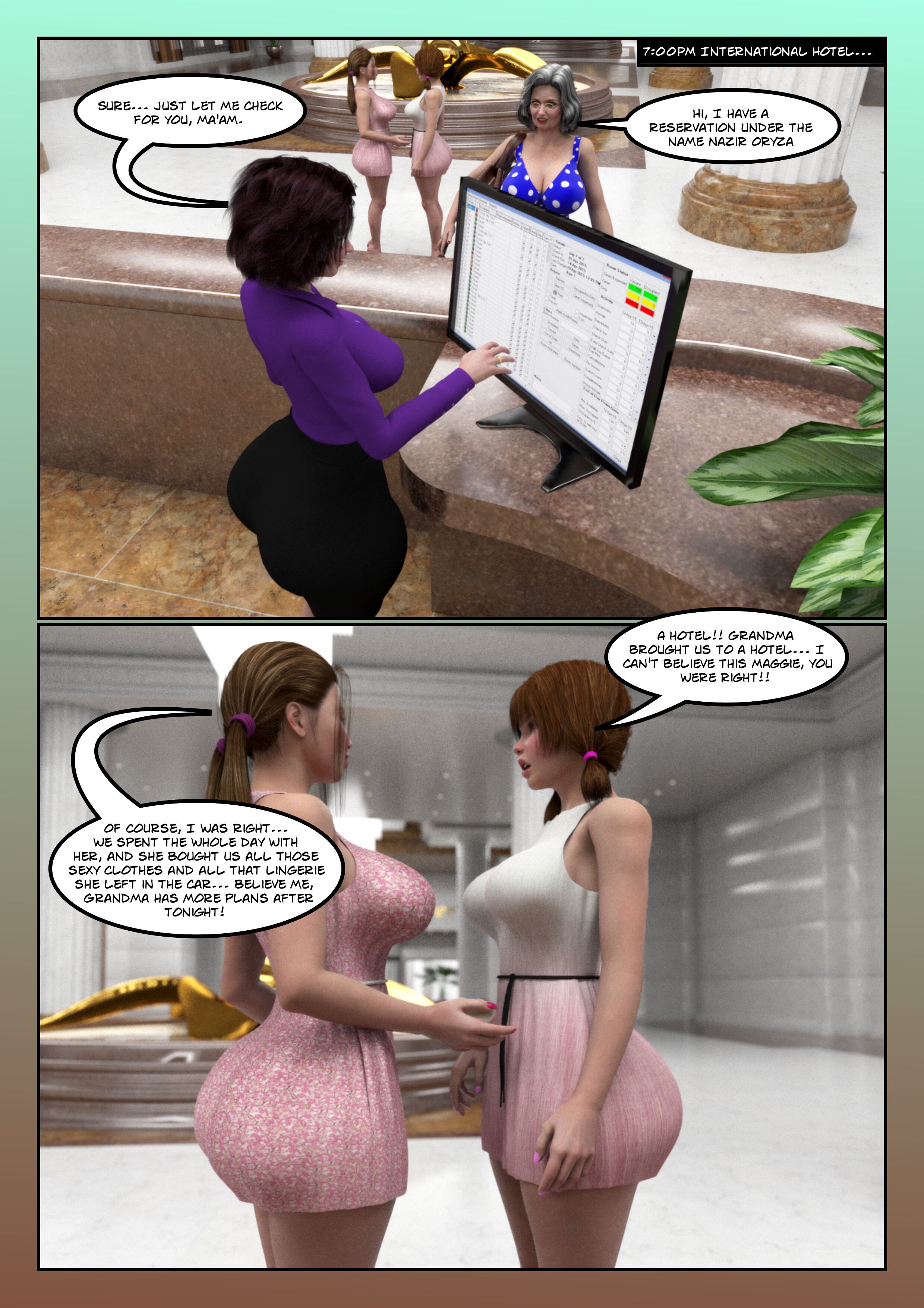 Lonely Swedish Wife [Moiarte3D] Chapter 4 - Page 12