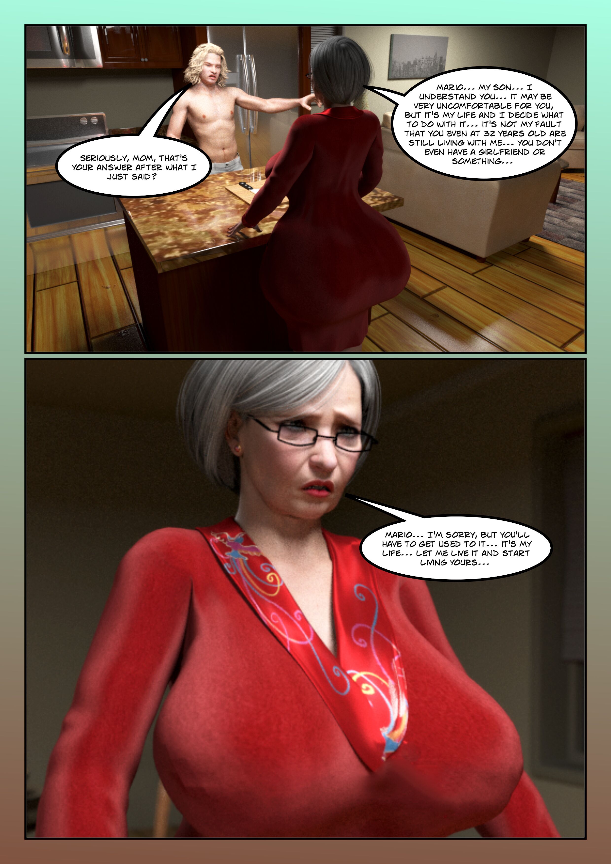 Lonely Swedish Wife [Moiarte3D] Chapter 4 - Page 3