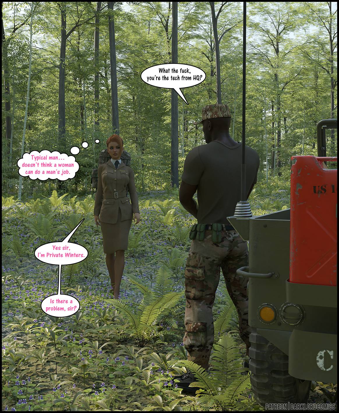 Together In The Army Now [DarkLord] Chapter 1 - Page 8