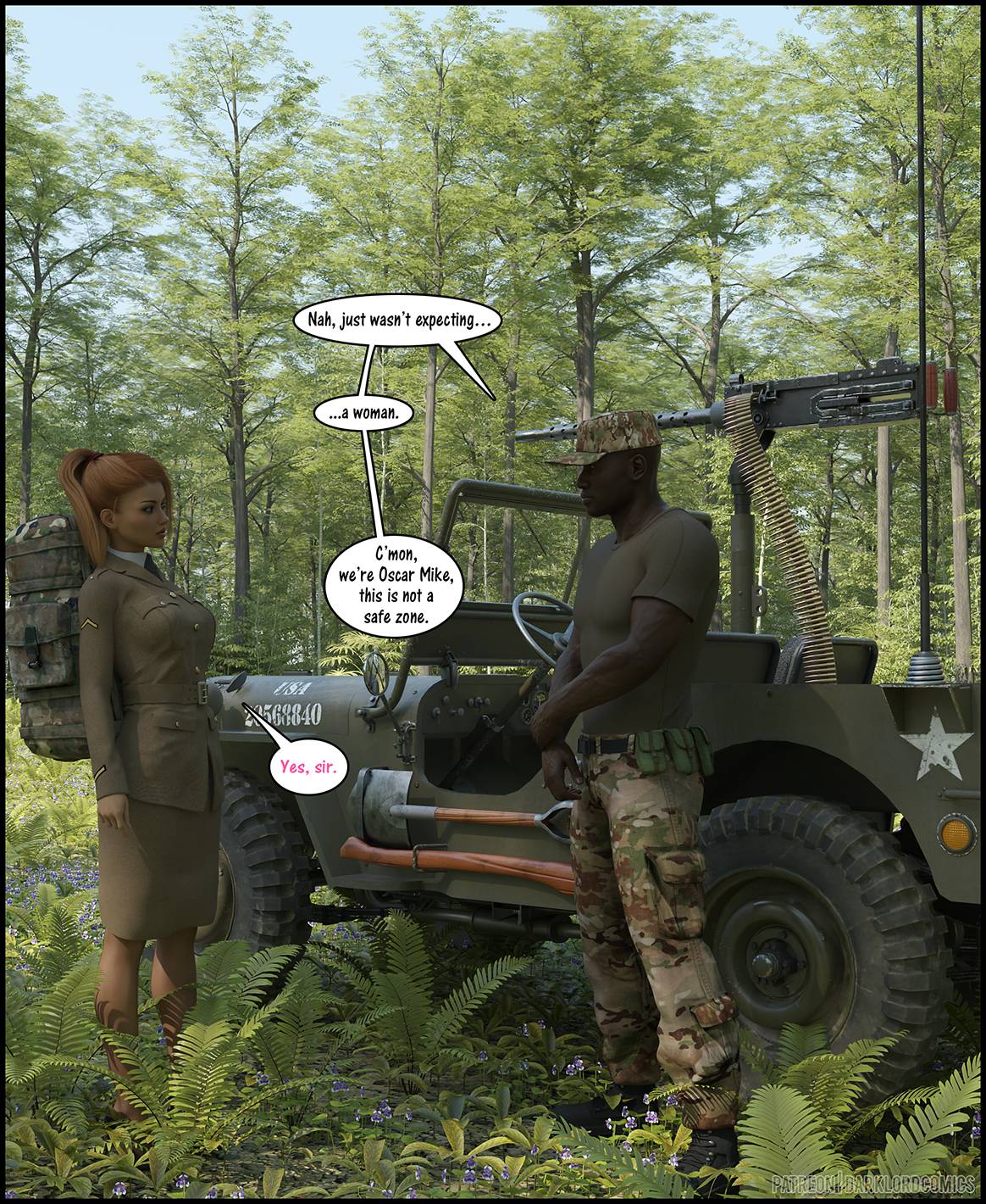 Together In The Army Now [DarkLord] Chapter 1 - Page 9
