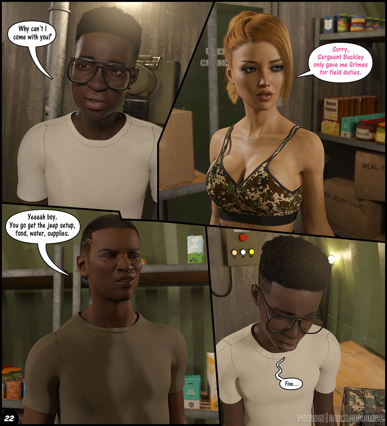 Together In The Army Now [DarkLord] Chapter 3 - Page 23