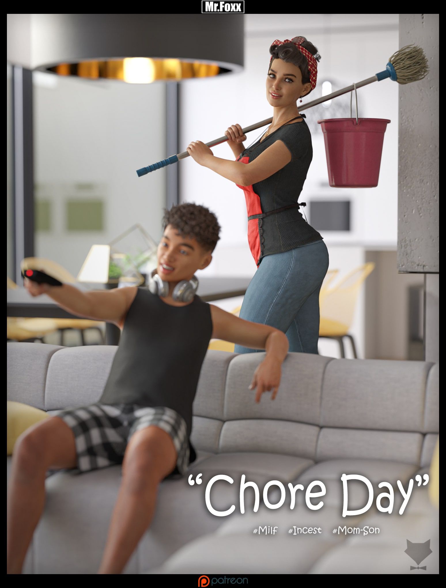 Chore Day [Mr.FOXX] Chapter 1 - Page 1